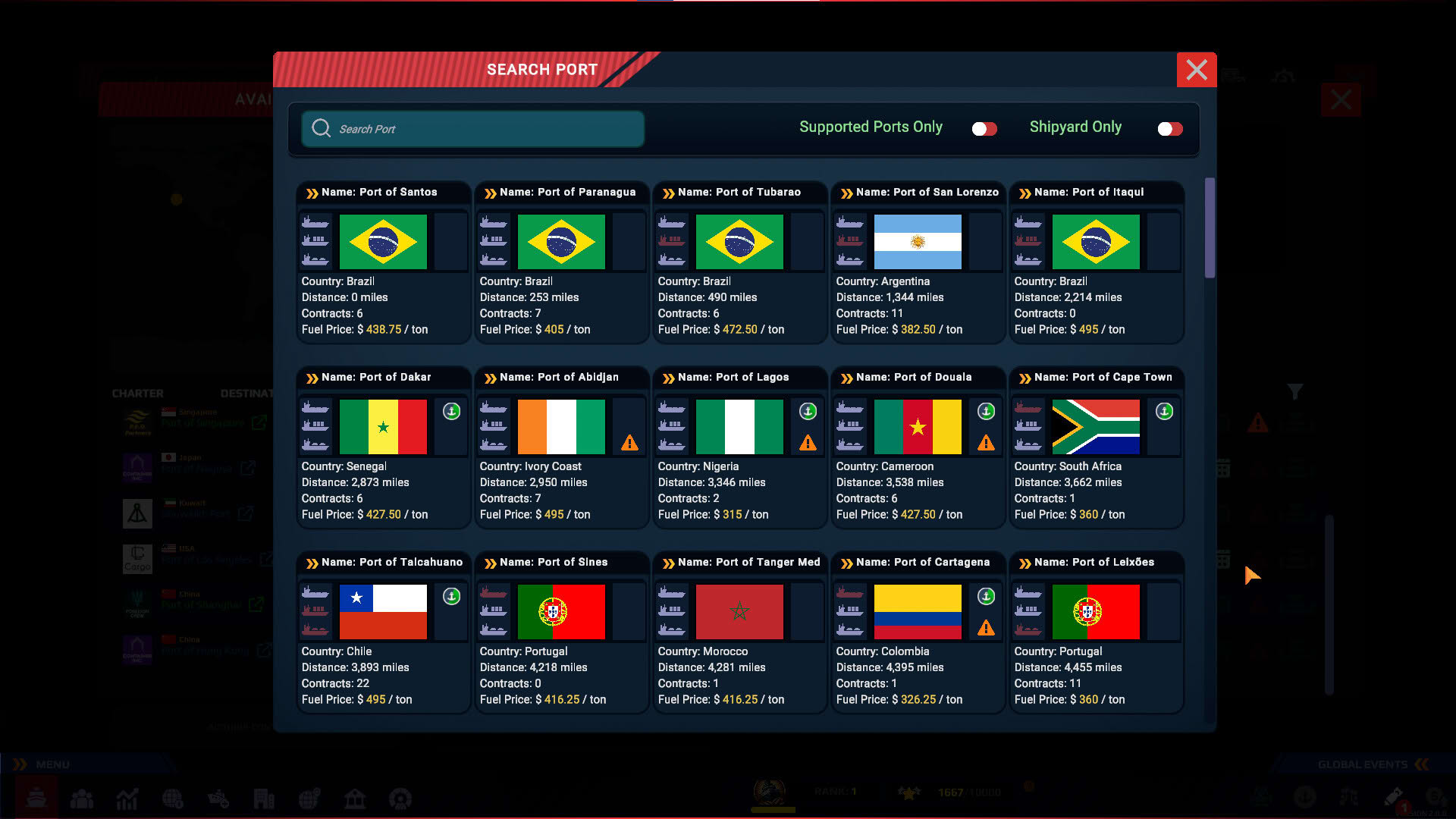 Screenshot for SeaOrama: World of Shipping