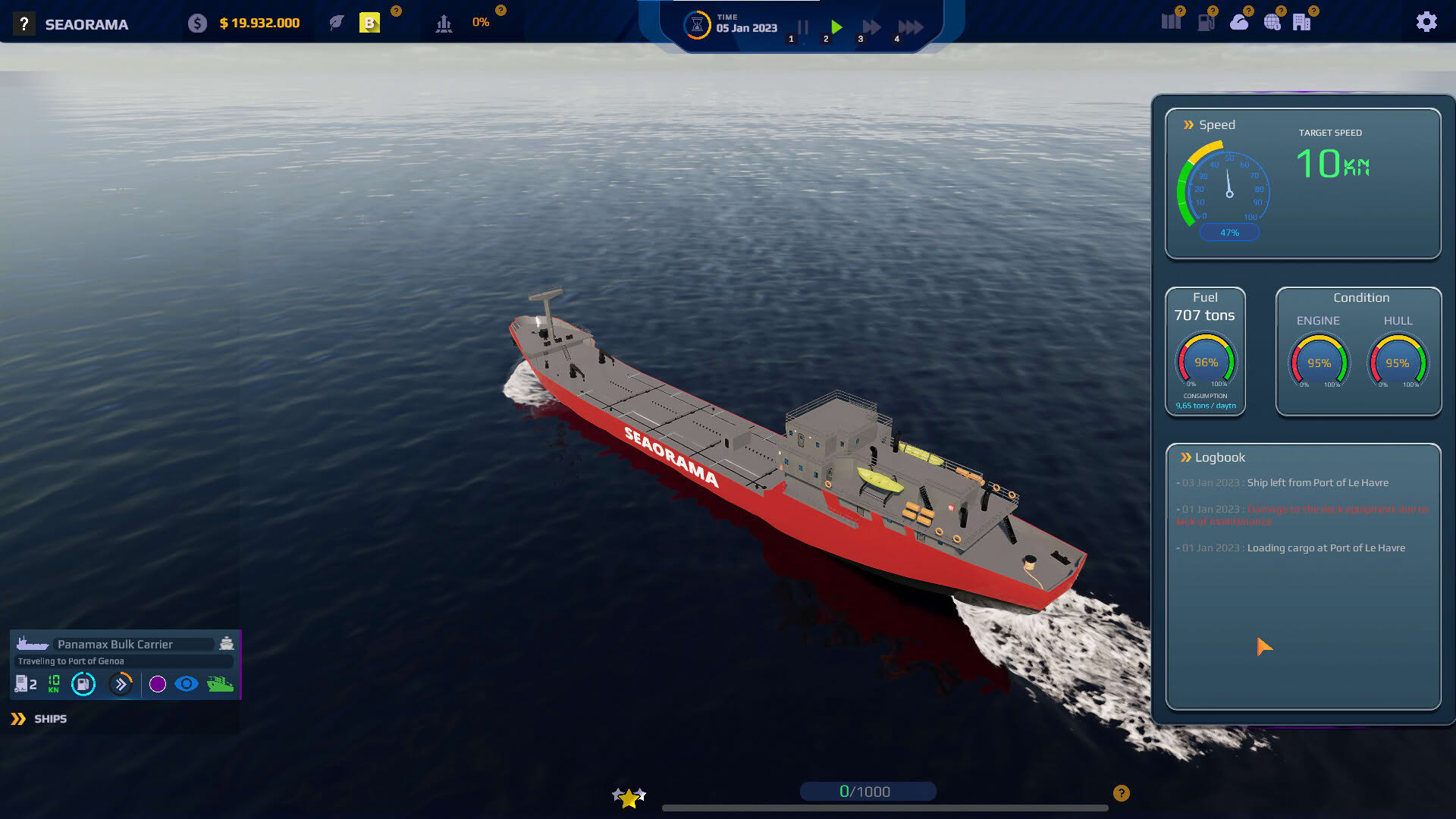 Screenshot for SeaOrama: World of Shipping
