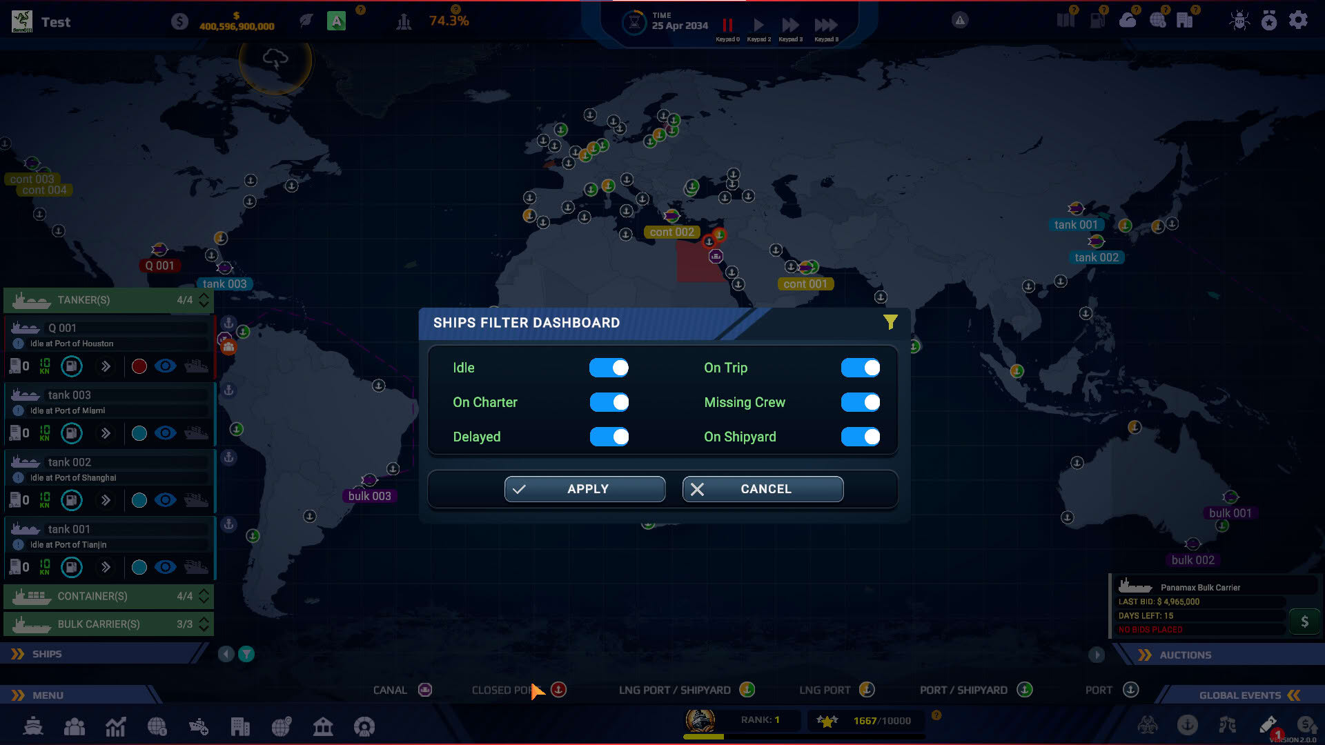 Screenshot for SeaOrama: World of Shipping