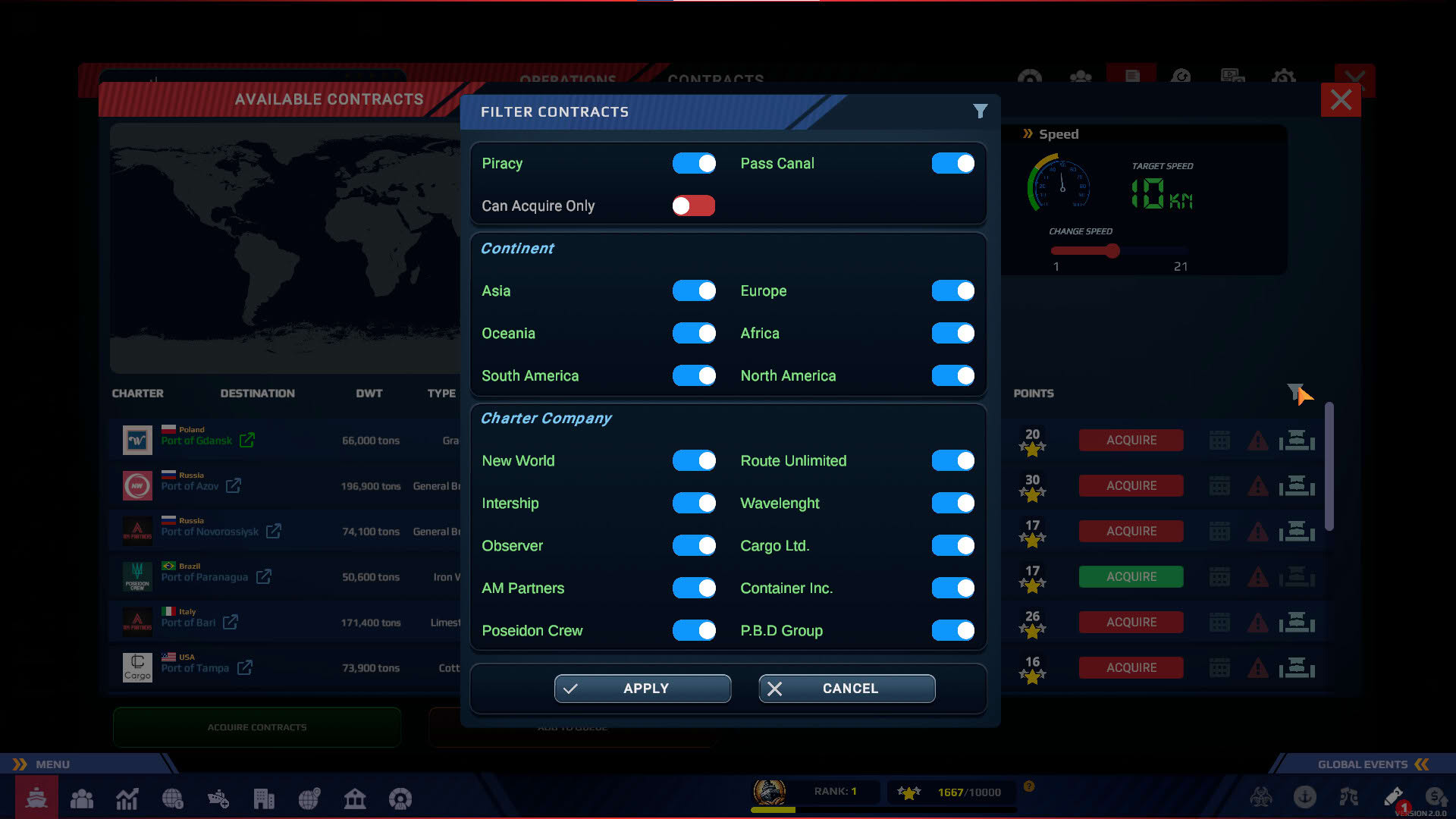 Screenshot for SeaOrama: World of Shipping