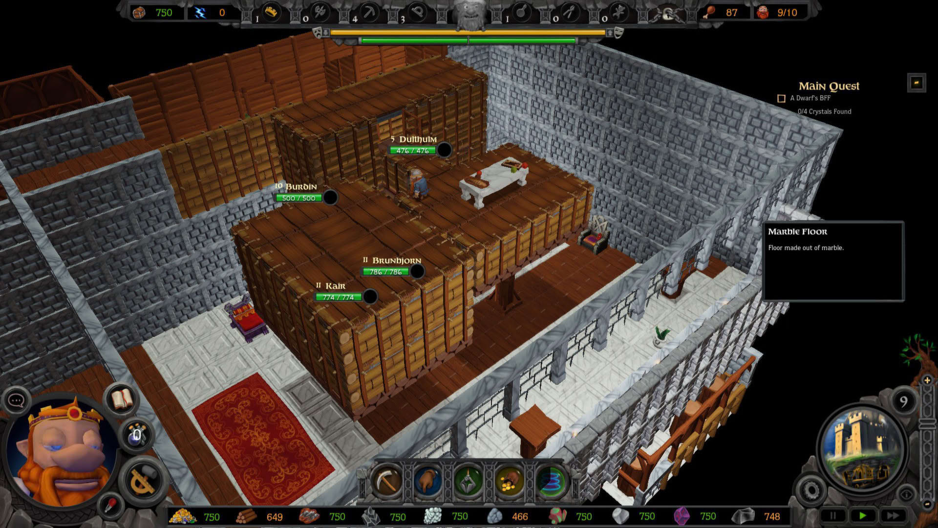 Screenshot for A Game of Dwarves