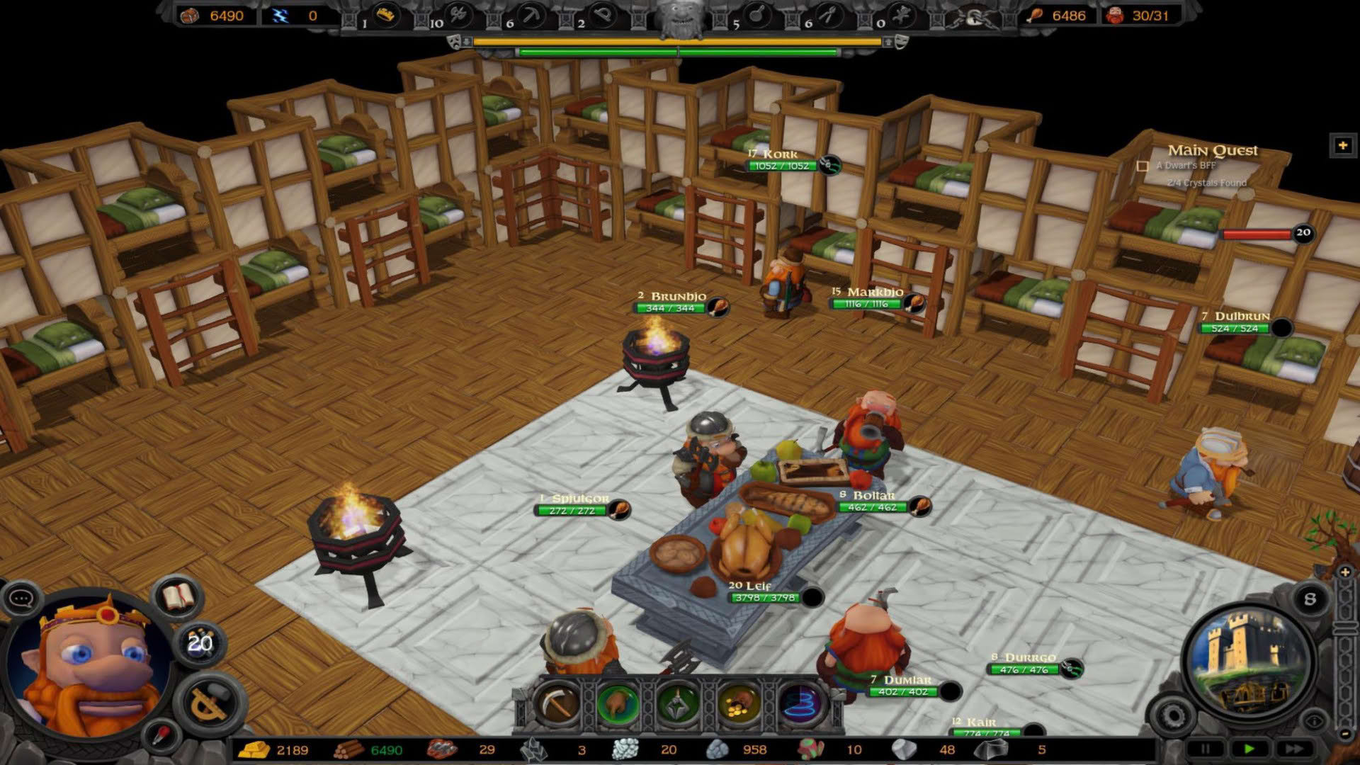 Screenshot for A Game of Dwarves