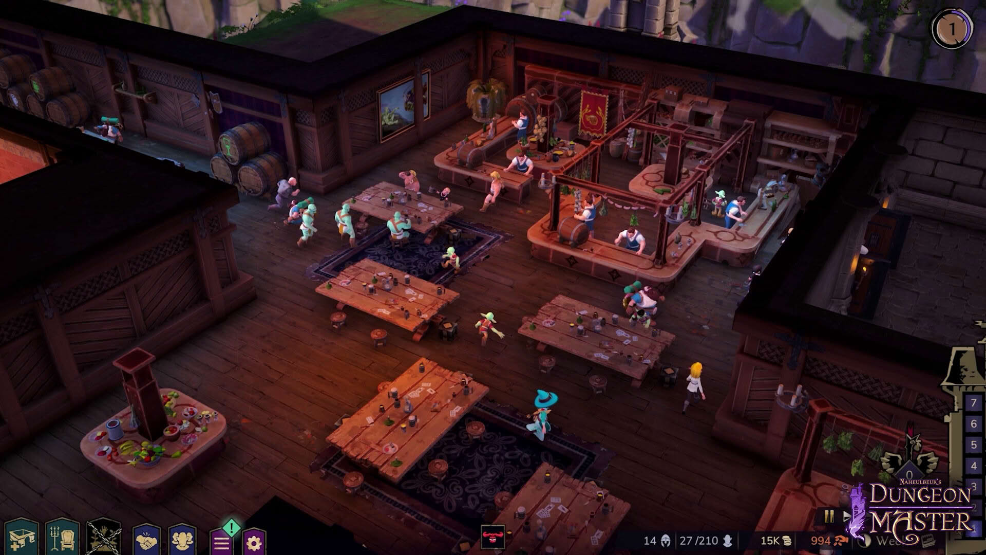 Screenshot for Naheulbeuk's Dungeon Master