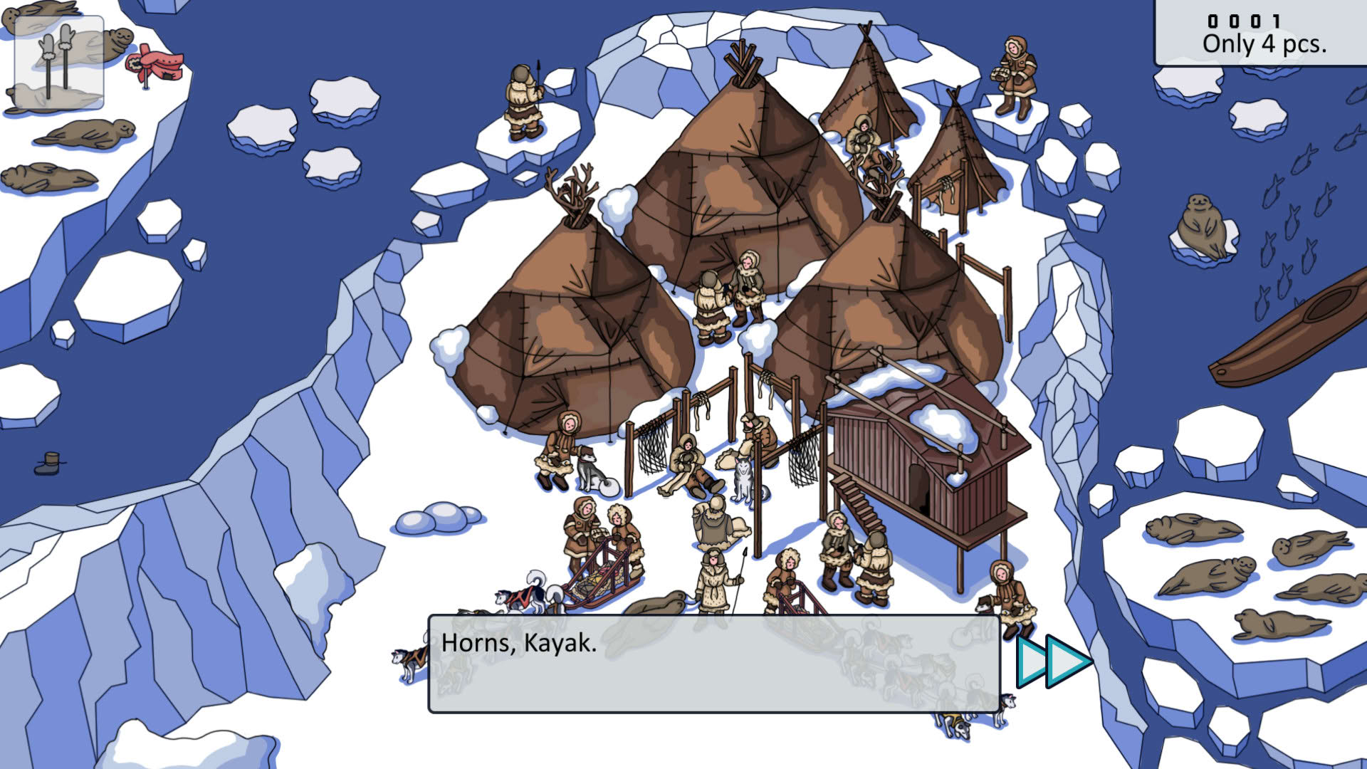 Screenshot for Adventures at the North Pole