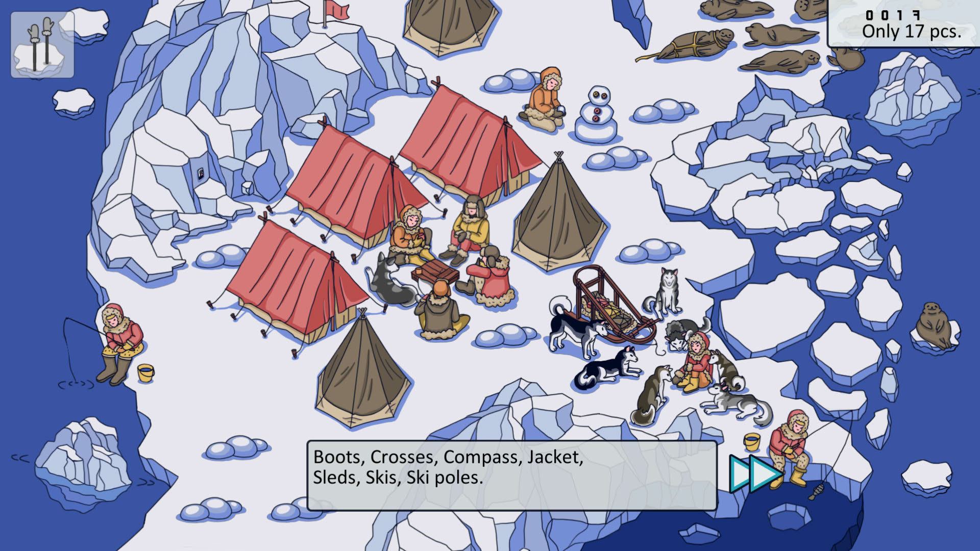Screenshot for Adventures at the North Pole