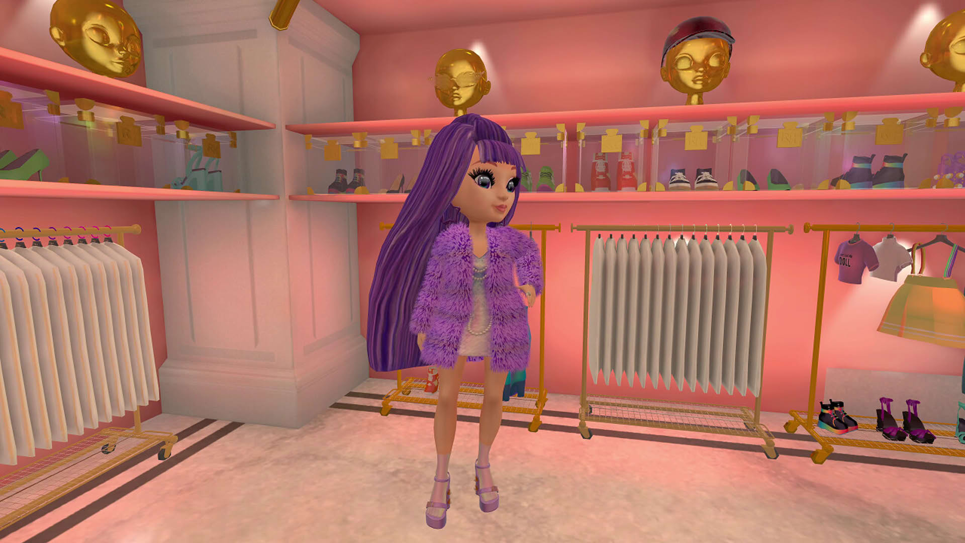 Screenshot for Rainbow High: Runway Rush