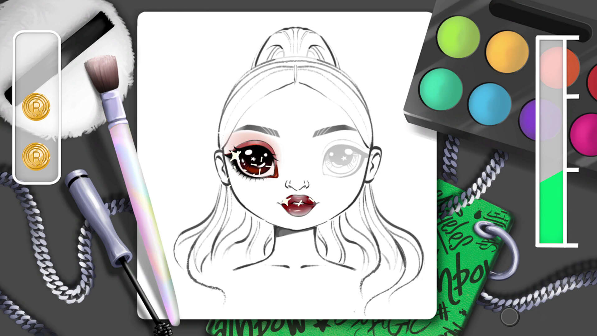 Screenshot for Rainbow High: Runway Rush