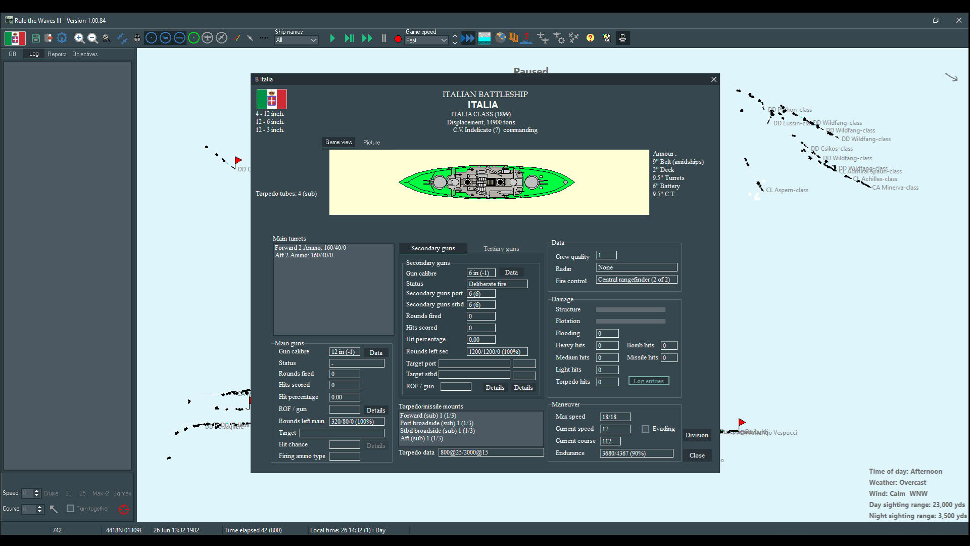Screenshot for Rule the Waves 3