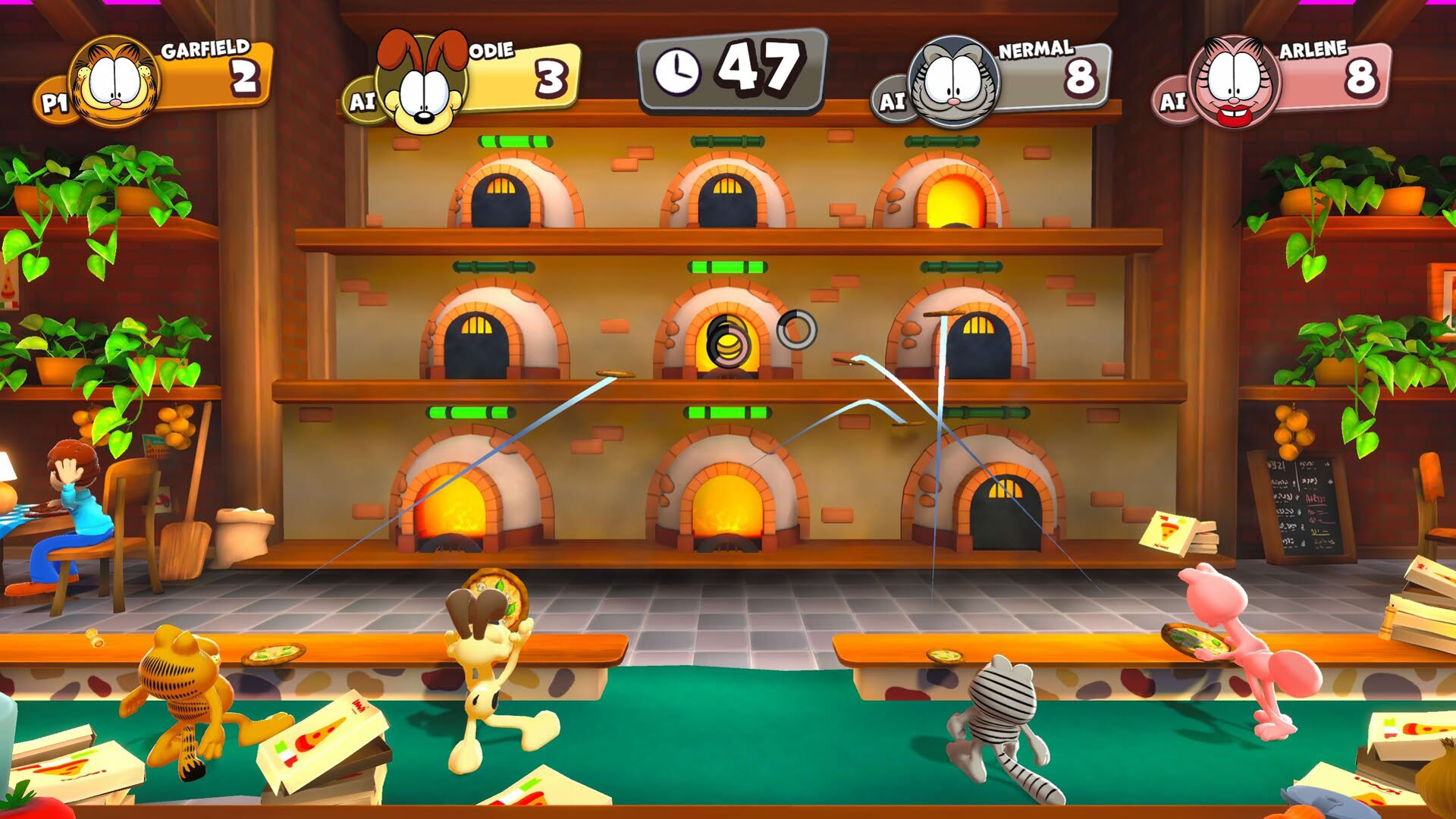 Screenshot for Garfield: Lasagna Party