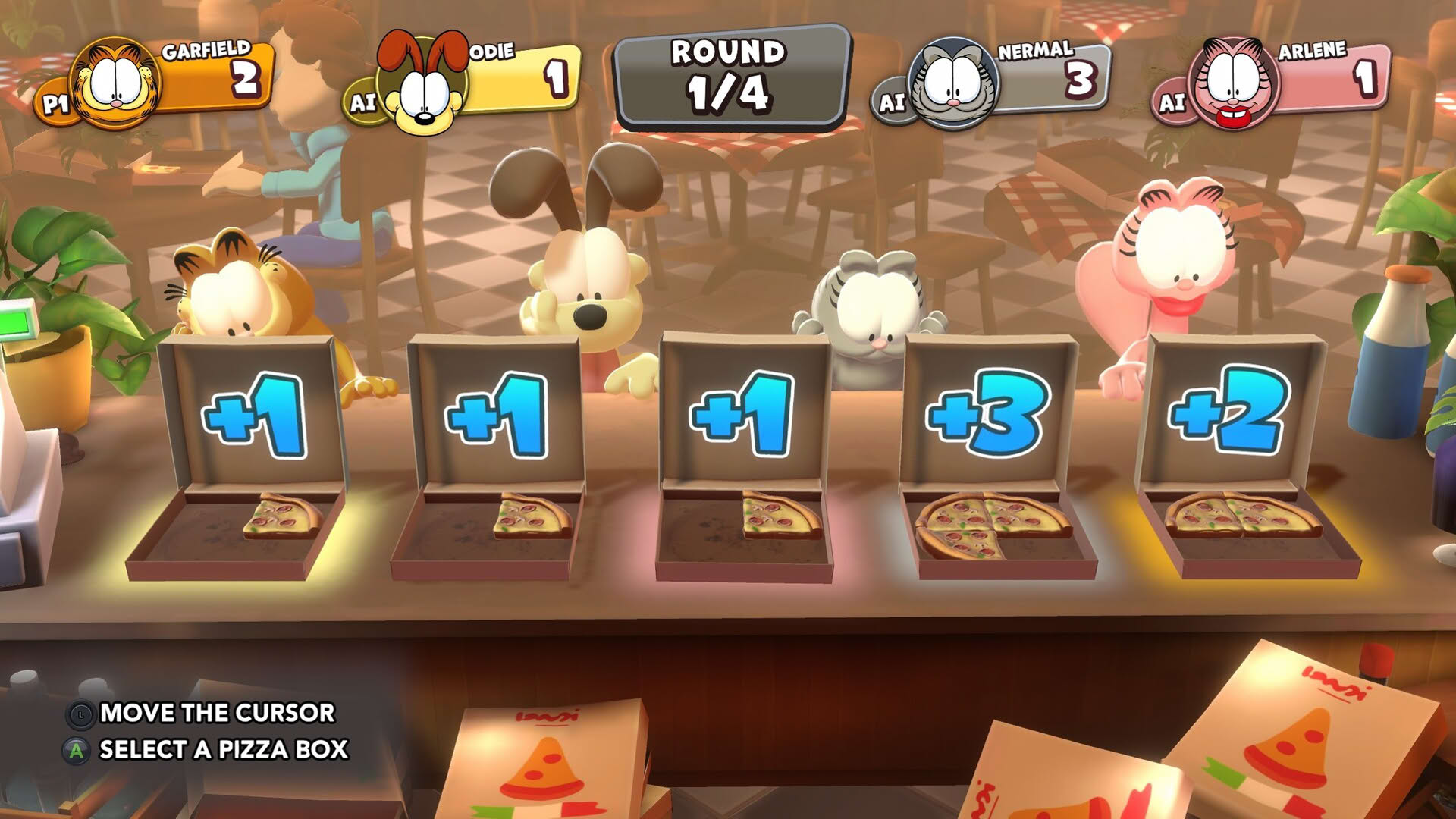 Screenshot for Garfield: Lasagna Party