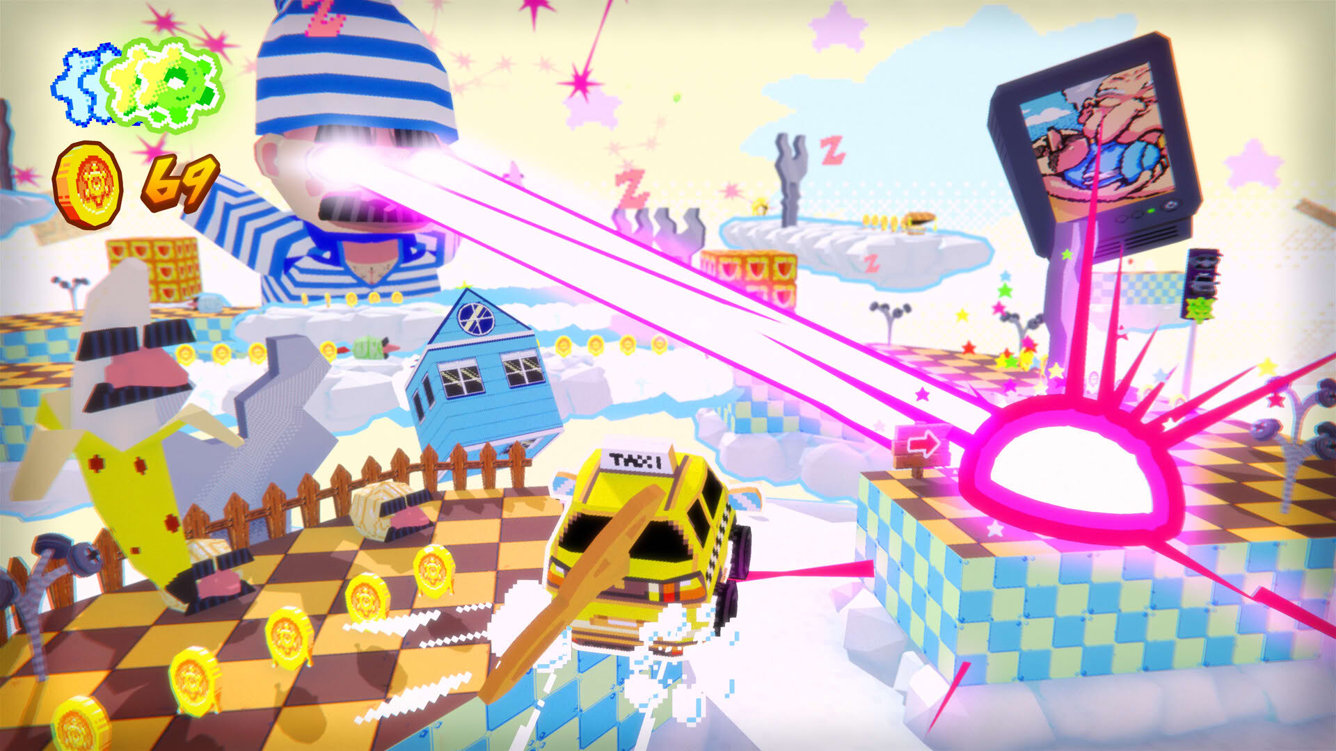 Screenshot for Yellow Taxi Goes Vroom
