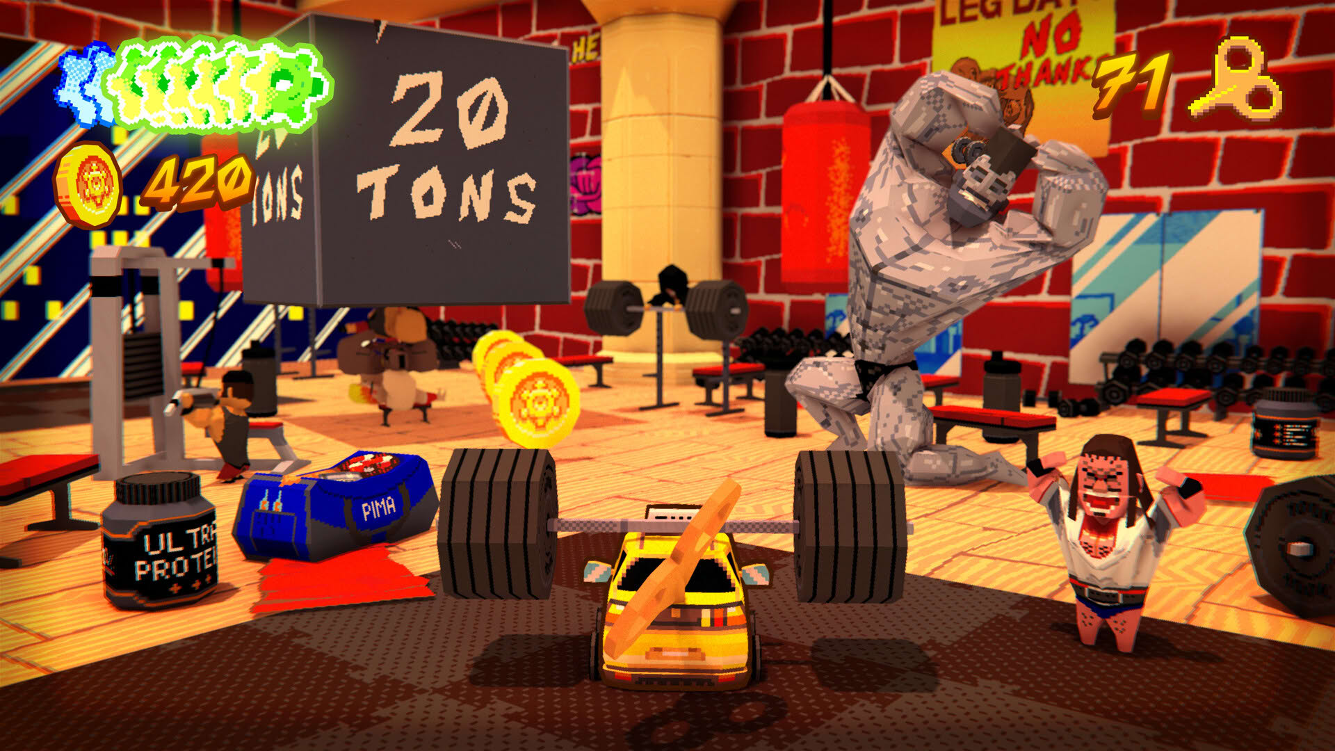 Screenshot for Yellow Taxi Goes Vroom