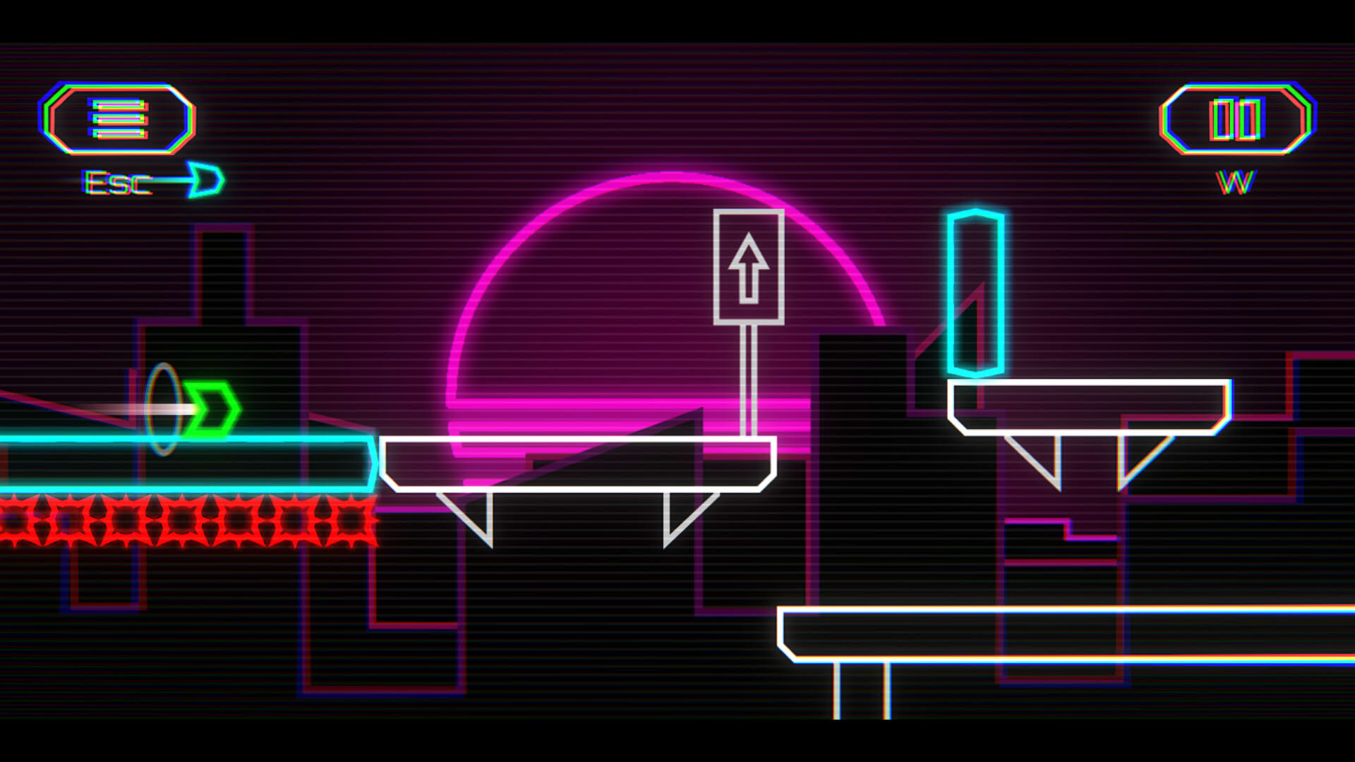 Screenshot for Retrowave Rider