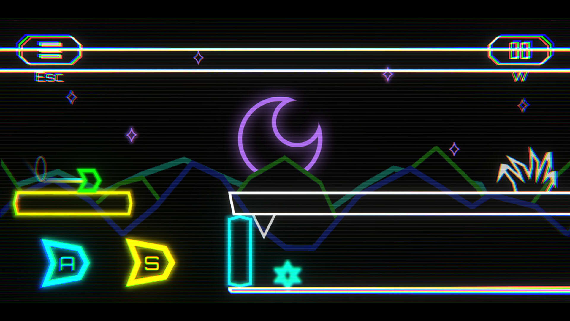 Screenshot for Retrowave Rider