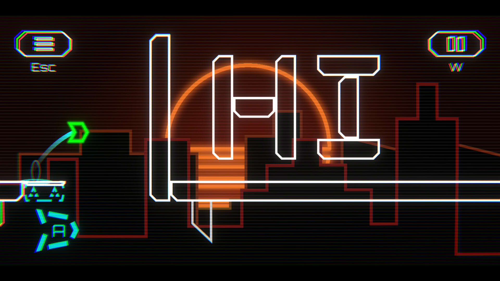 Screenshot for Retrowave Rider