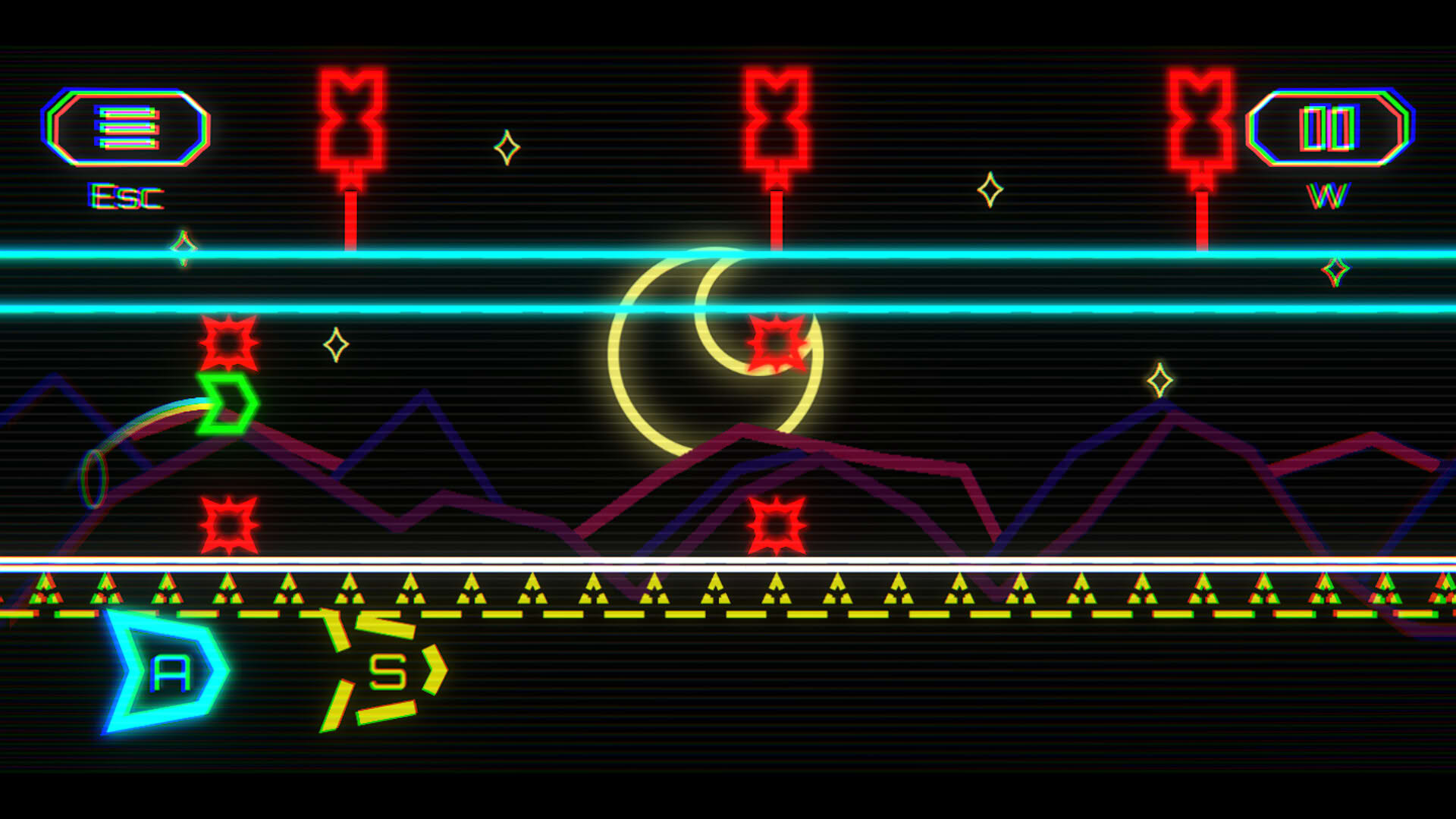 Screenshot for Retrowave Rider