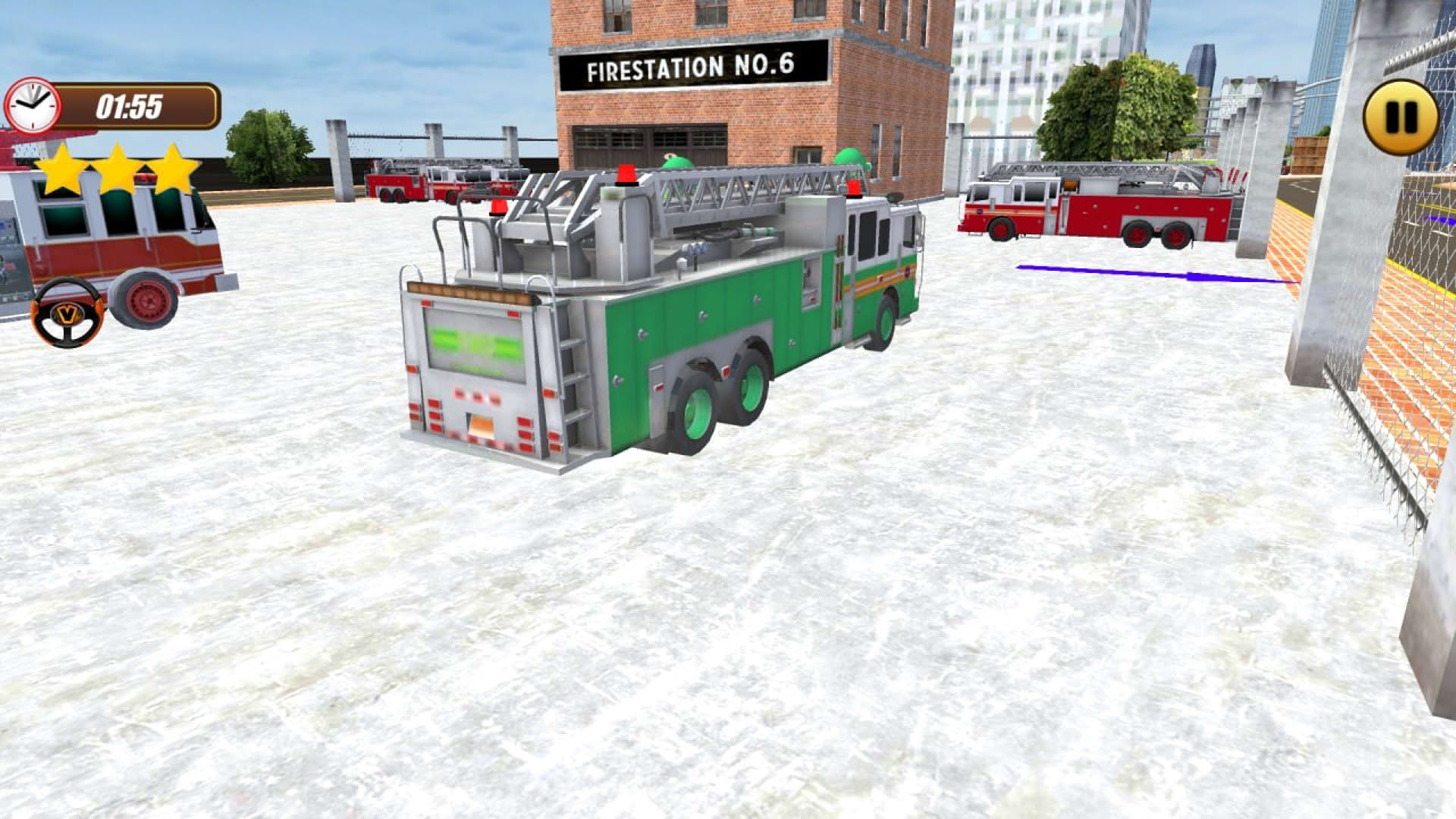 Screenshot for Fire Truck Simulator