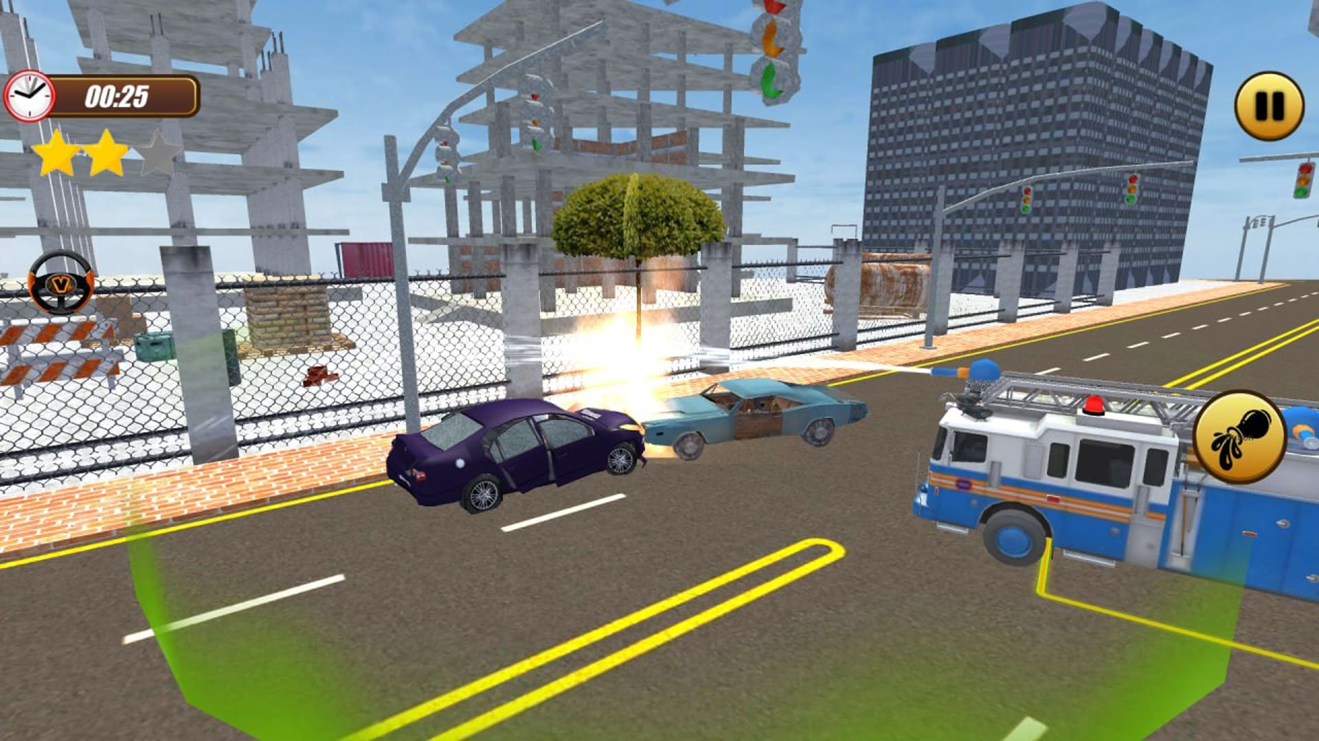 Screenshot for Fire Truck Simulator
