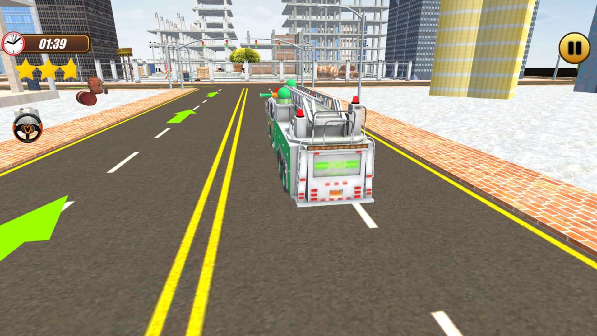 Screenshot for Fire Truck Simulator