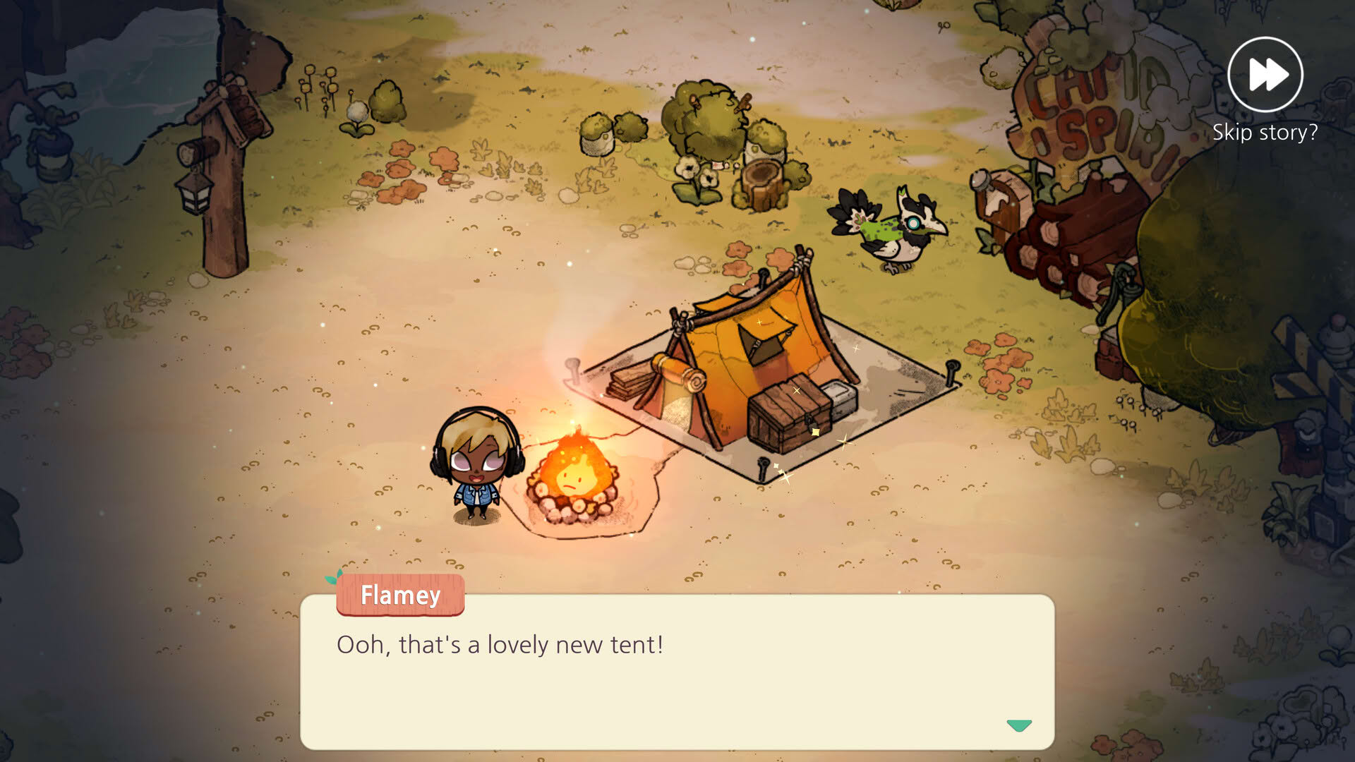 Screenshot for Cozy Grove: Camp Spirit