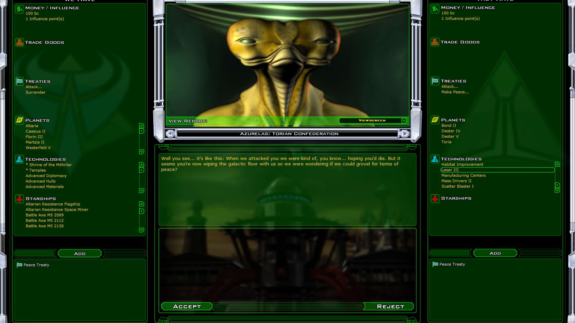 Screenshot for Galactic Civilizations II: Dread Lords