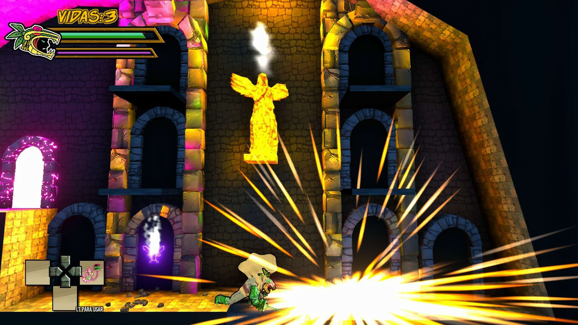 Screenshot for Koatl el Defensor: Los Túneles Perdidos