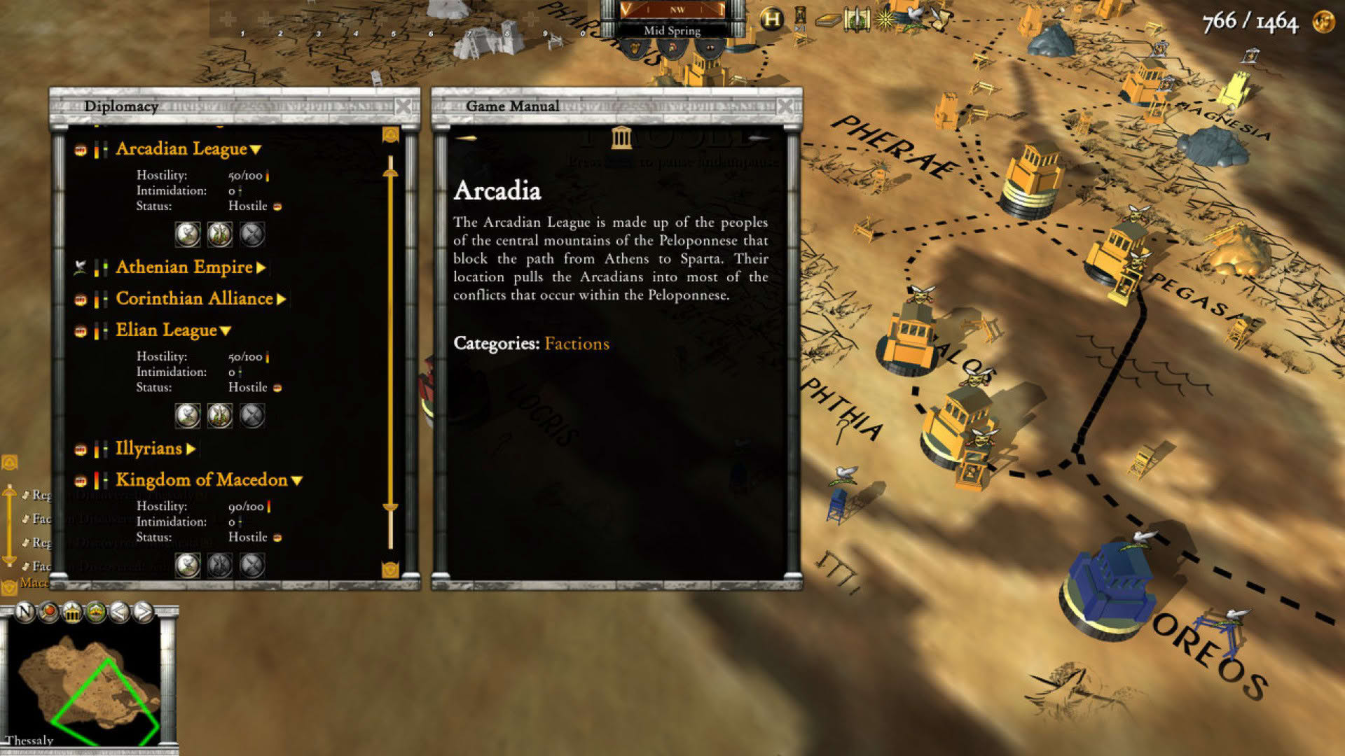 Screenshot for Hegemony Gold: Wars of Ancient Greece