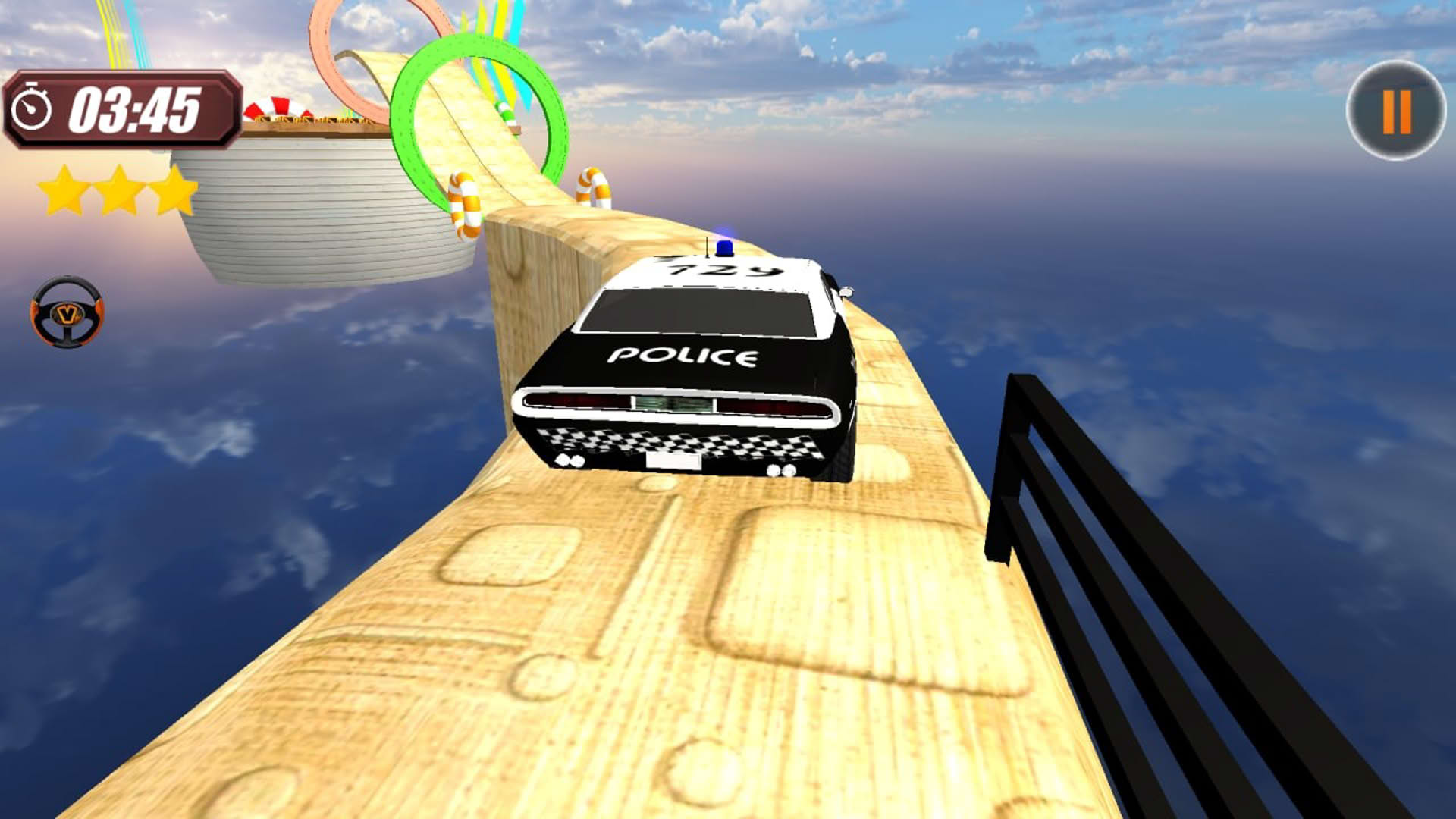 Screenshot for Stunts Contest Police Car
