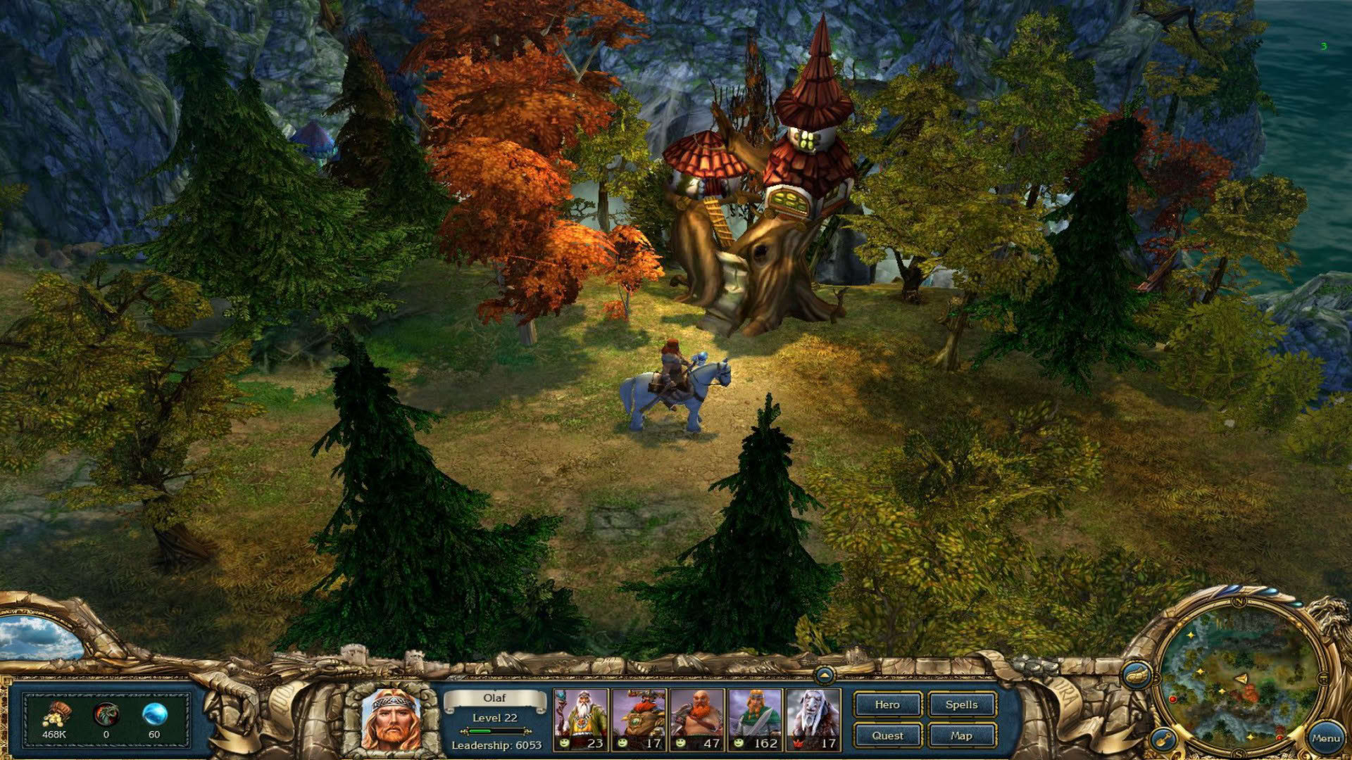 Screenshot for King's Bounty: Warriors of the North