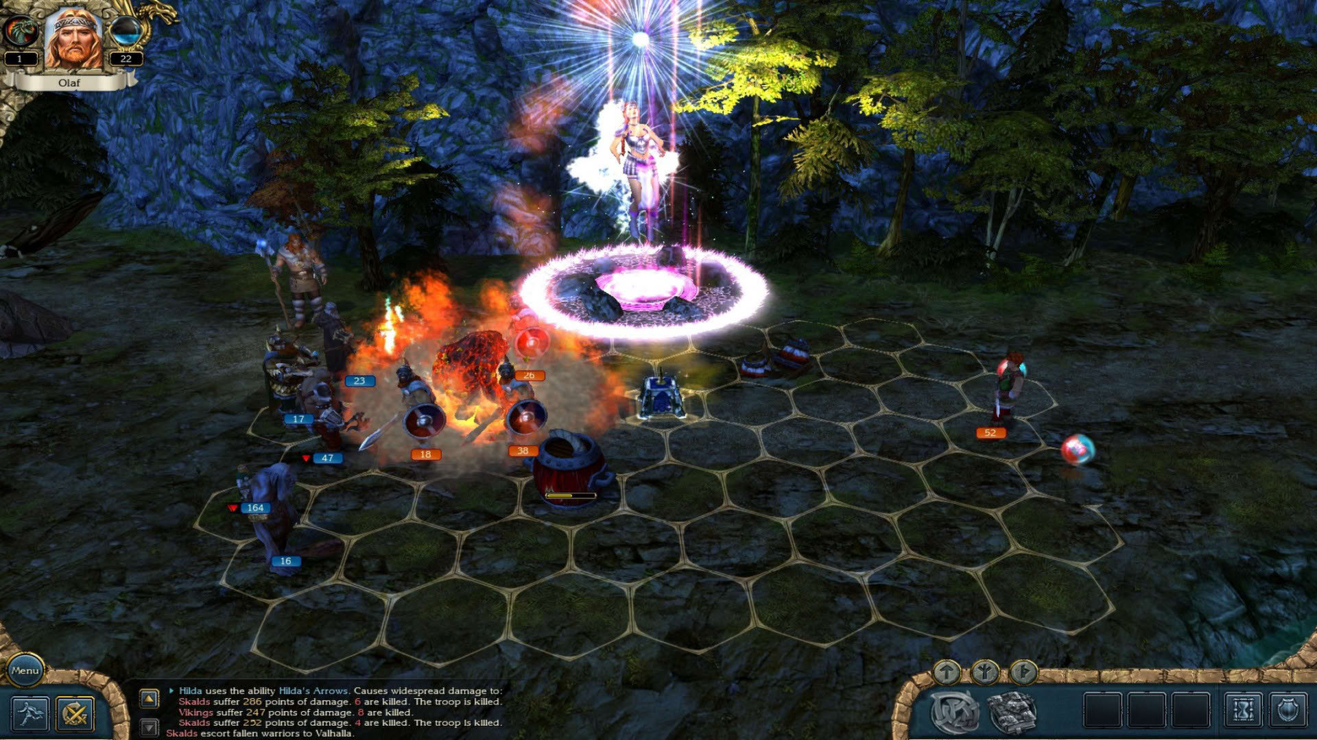 Screenshot for King's Bounty: Warriors of the North