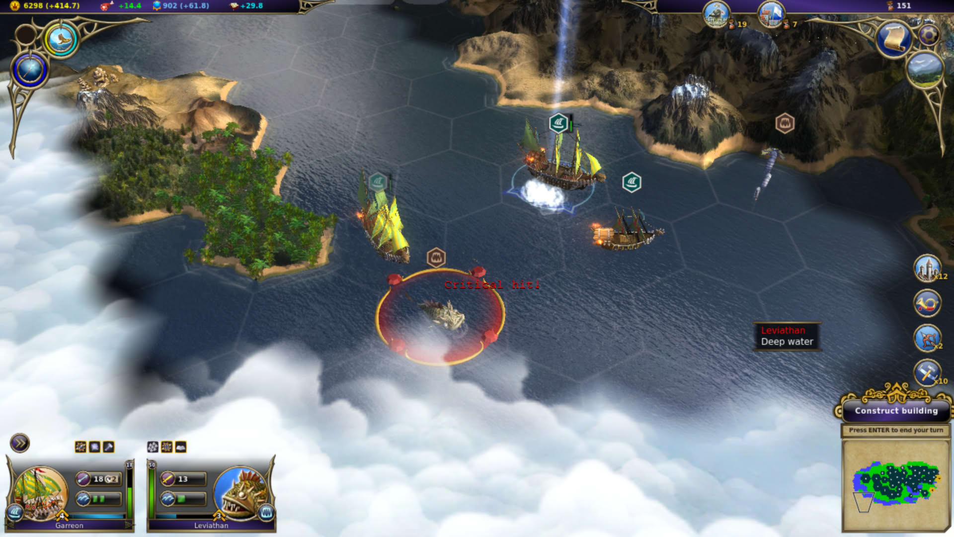 Screenshot for Warlock: Master of the Arcane