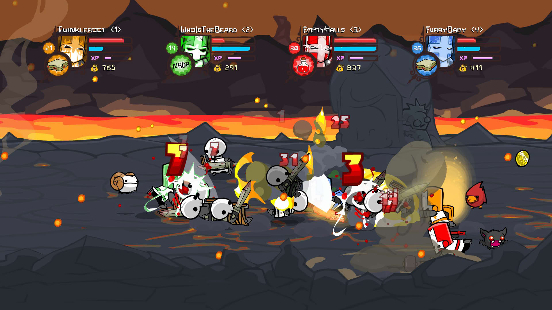 Screenshot for Castle Crashers