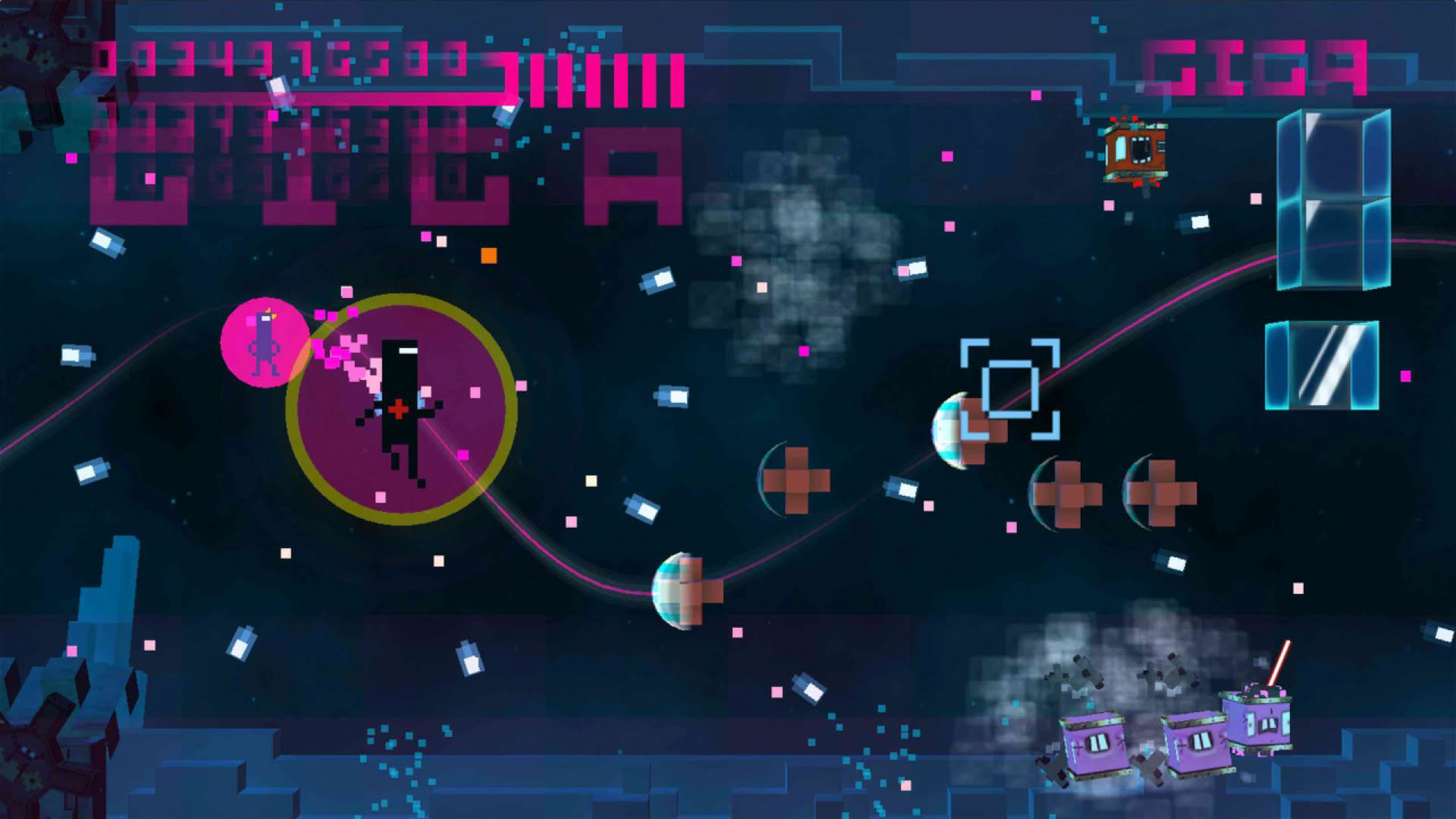 Screenshot for Bit.Trip Fate