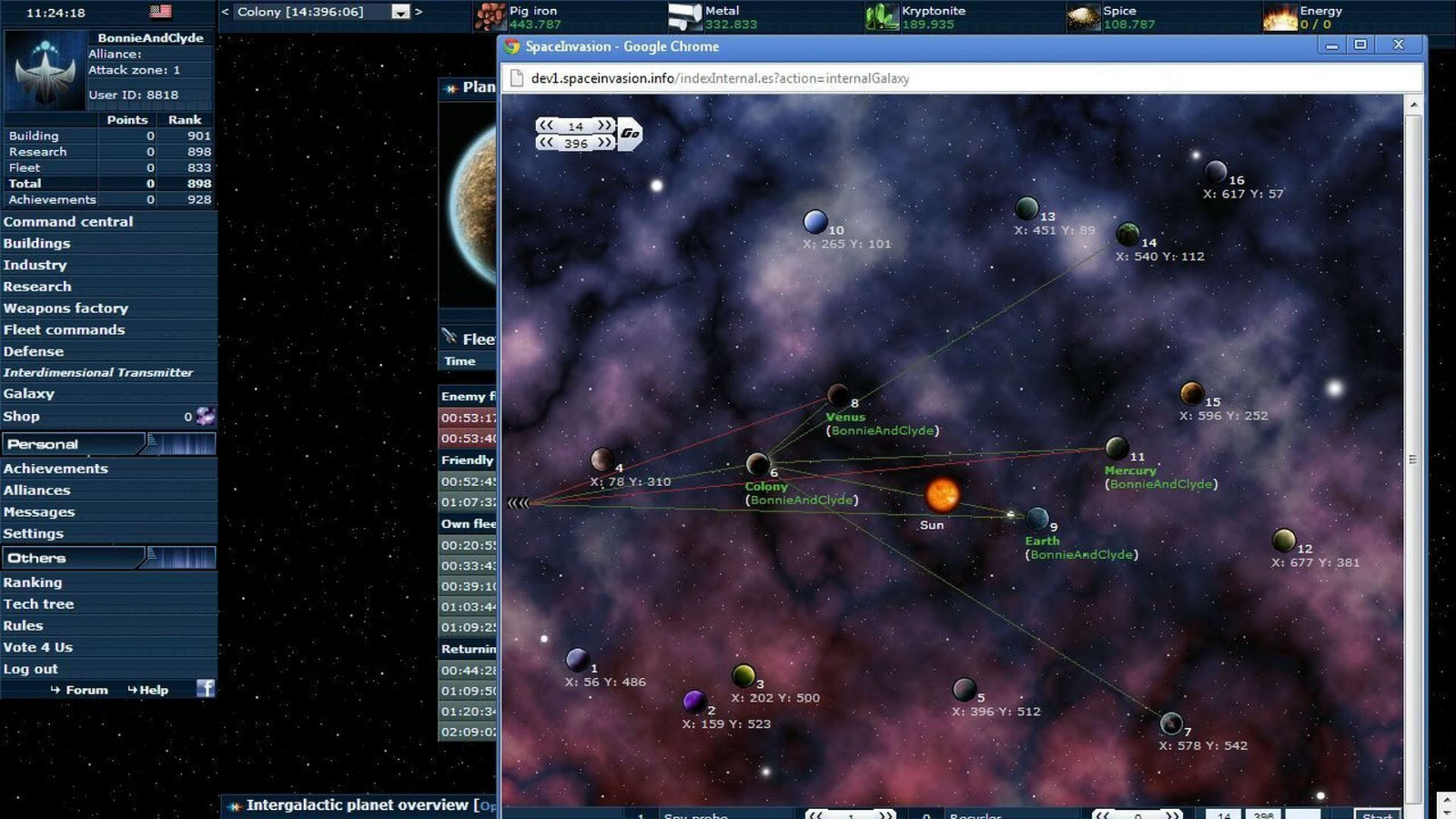 Screenshot for SpaceInvasion