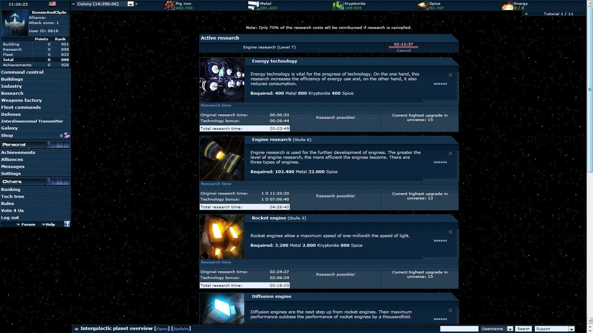 Screenshot for SpaceInvasion
