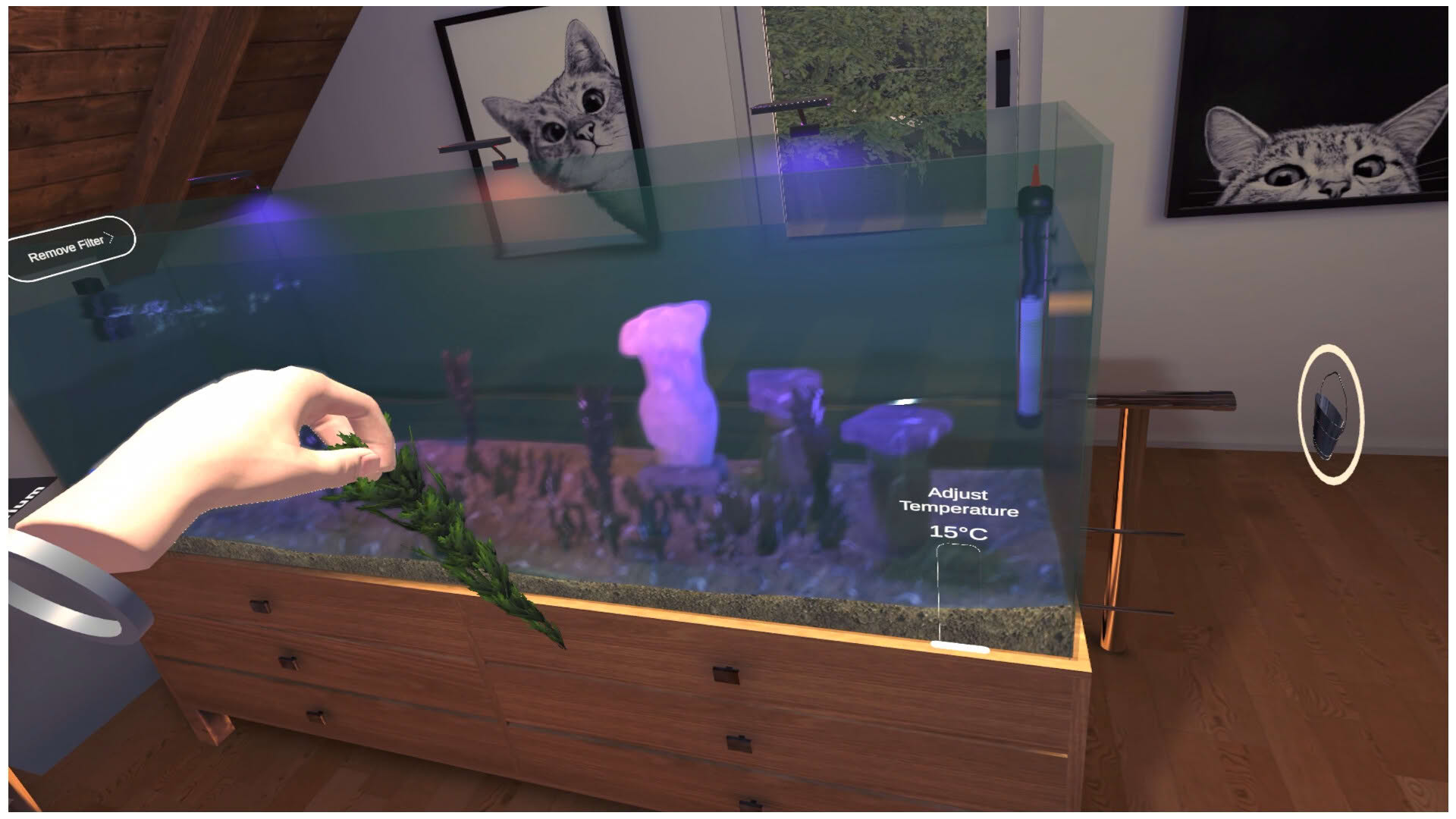 Screenshot for Aquarist Simulator VR