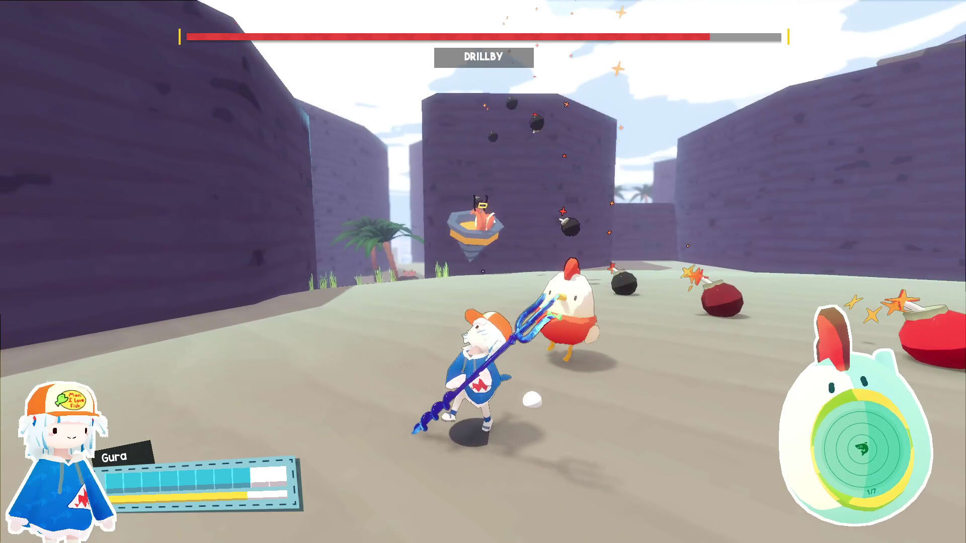 Screenshot for Gawr Gura: Quest for Bread