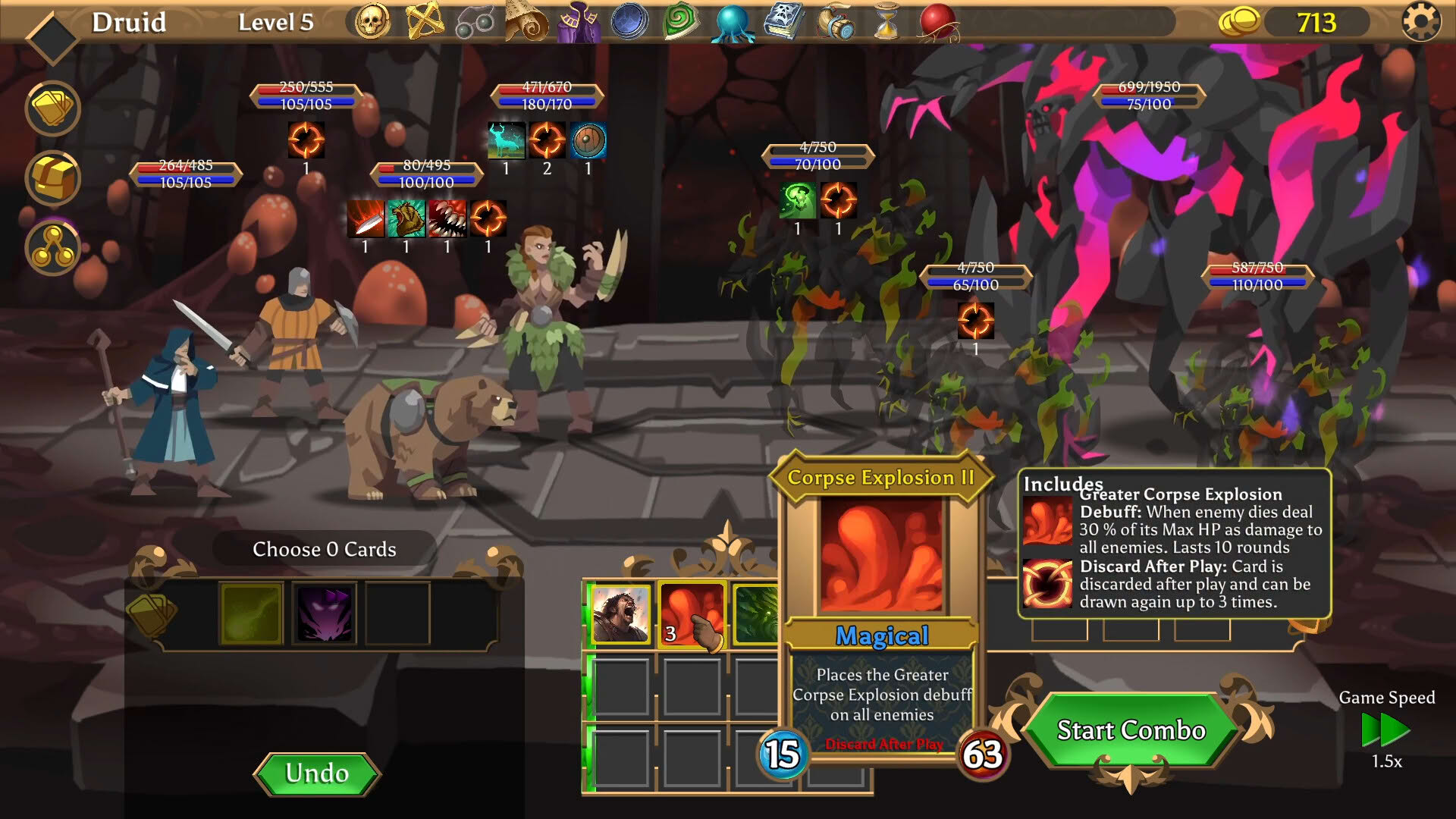Screenshot for Combo Card Clashers