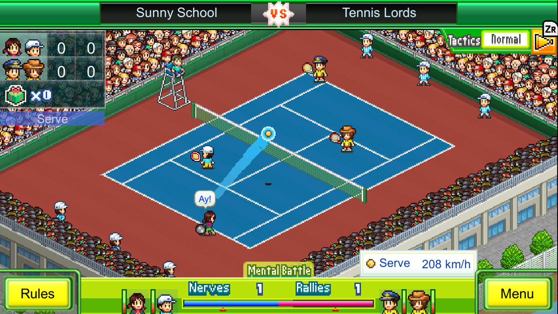 Screenshot for Tennis Club Story
