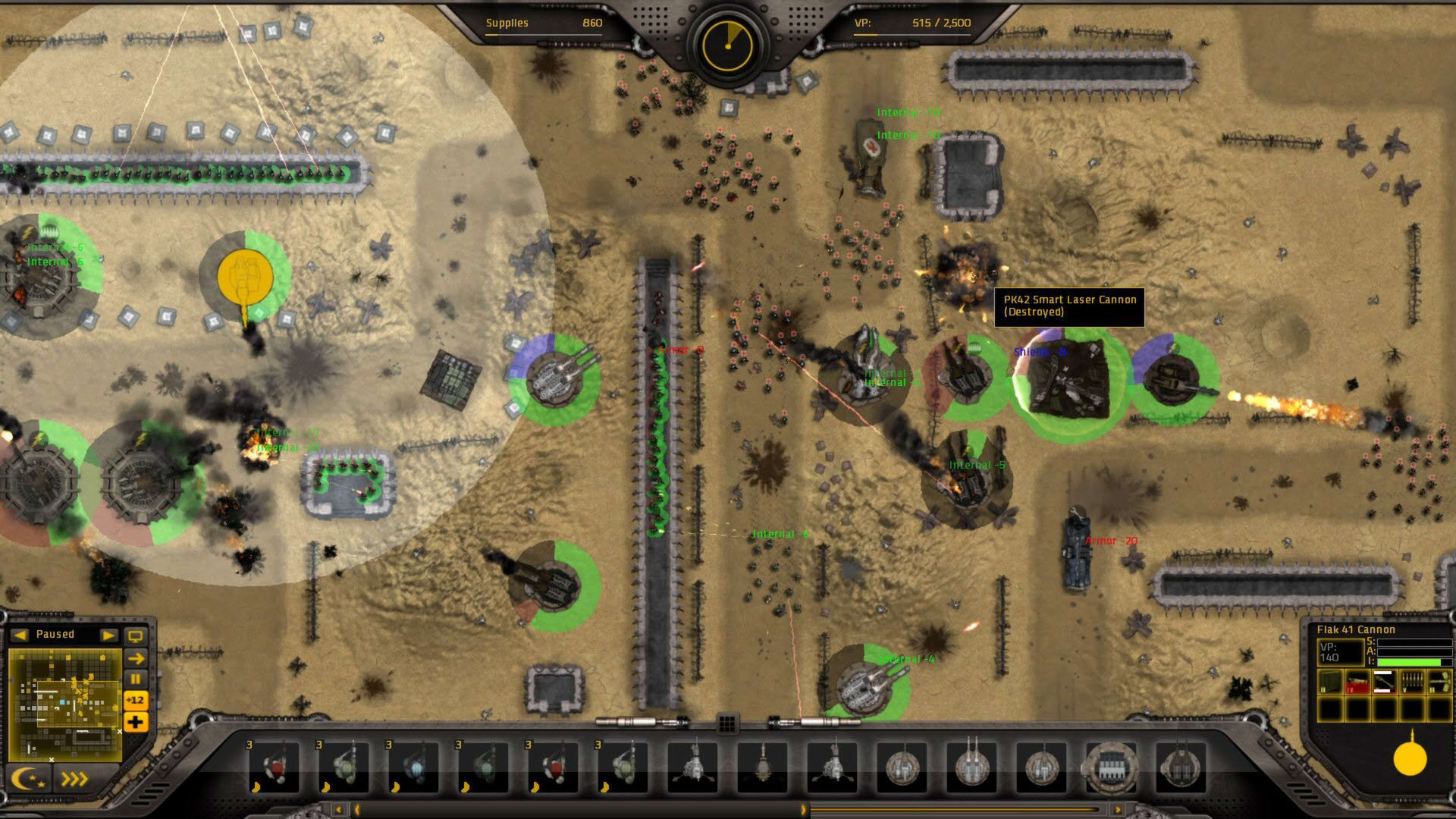 Screenshot for Gratuitous Tank Battles