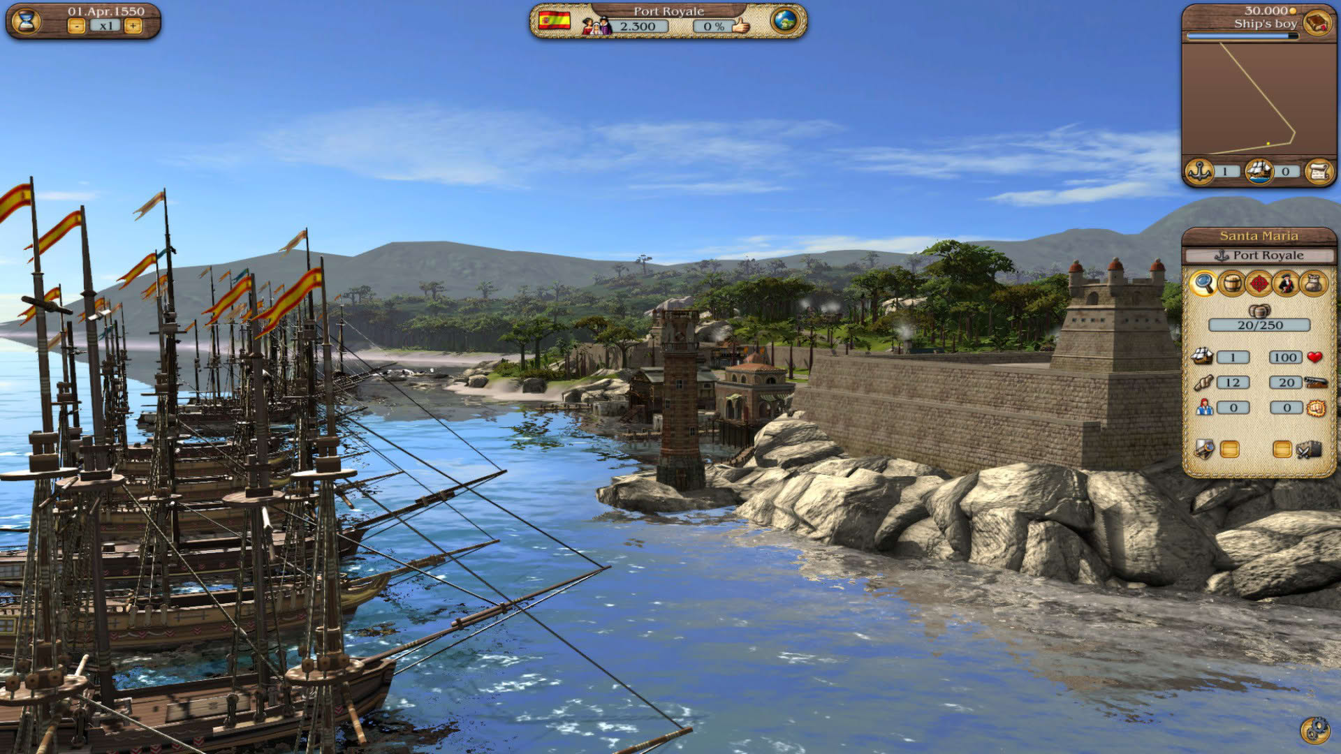 Screenshot for Port Royale 3: Pirates & Merchants