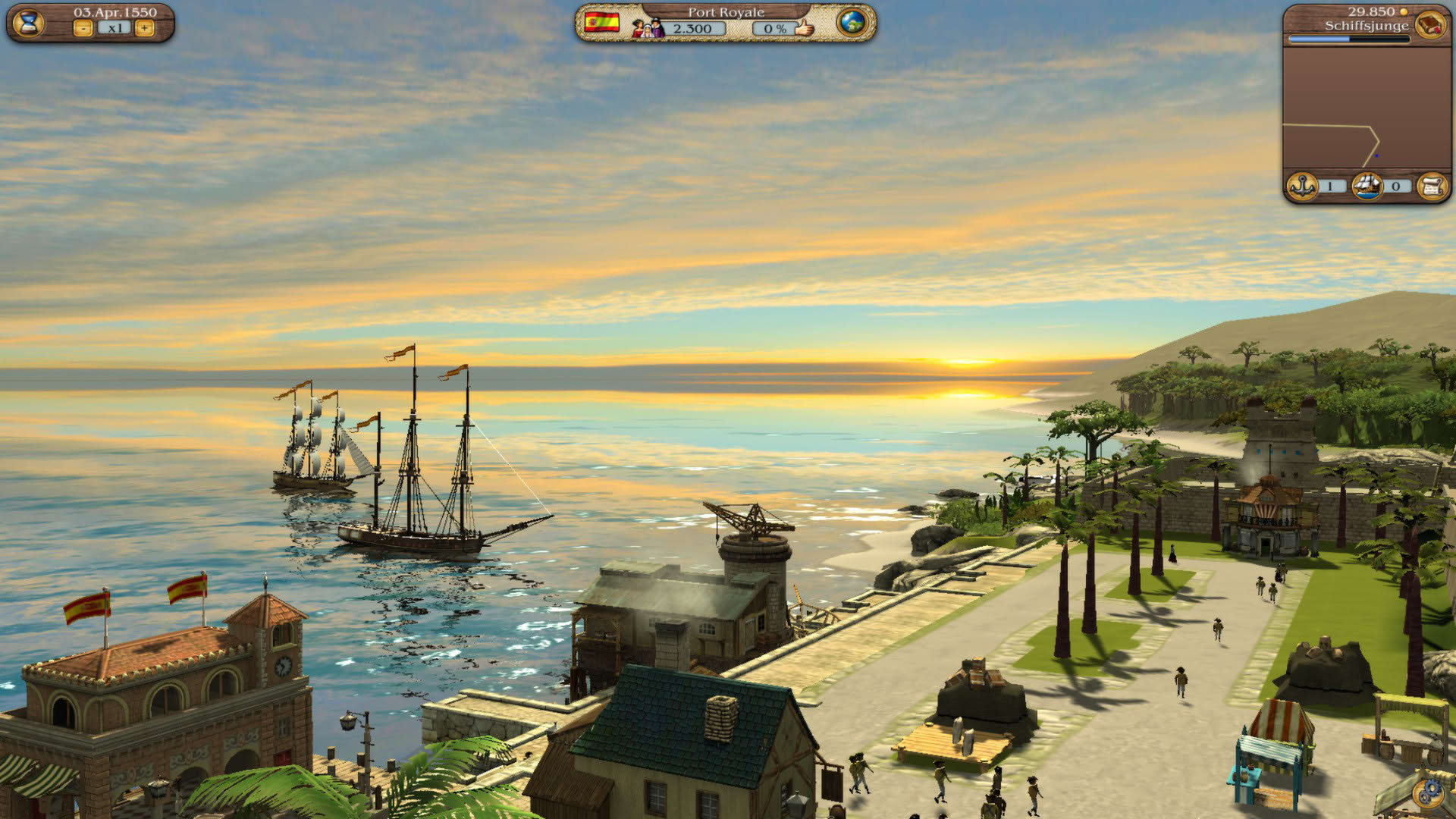 Screenshot for Port Royale 3: Pirates & Merchants