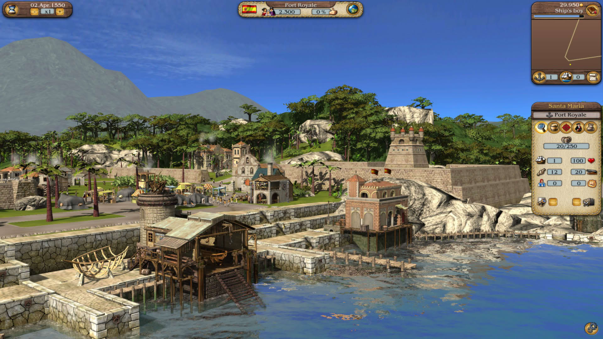 Screenshot for Port Royale 3: Pirates & Merchants