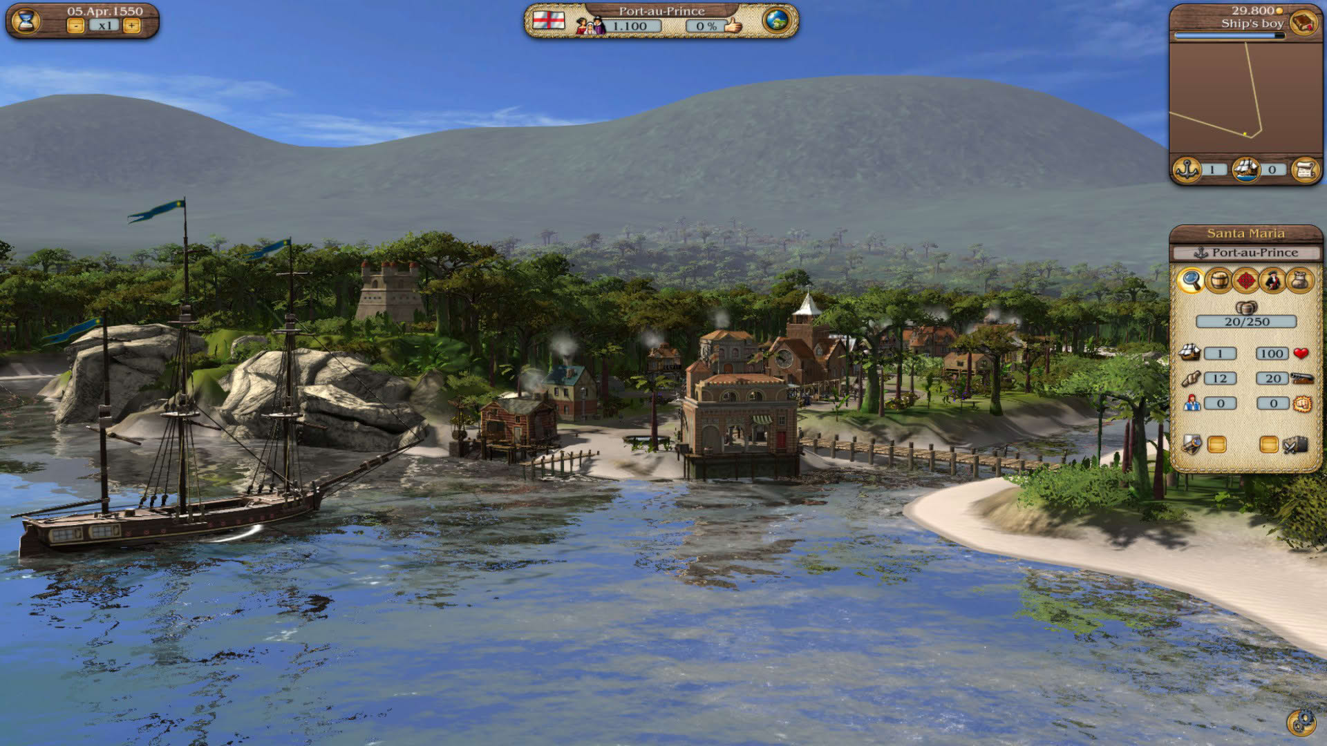 Screenshot for Port Royale 3: Pirates & Merchants