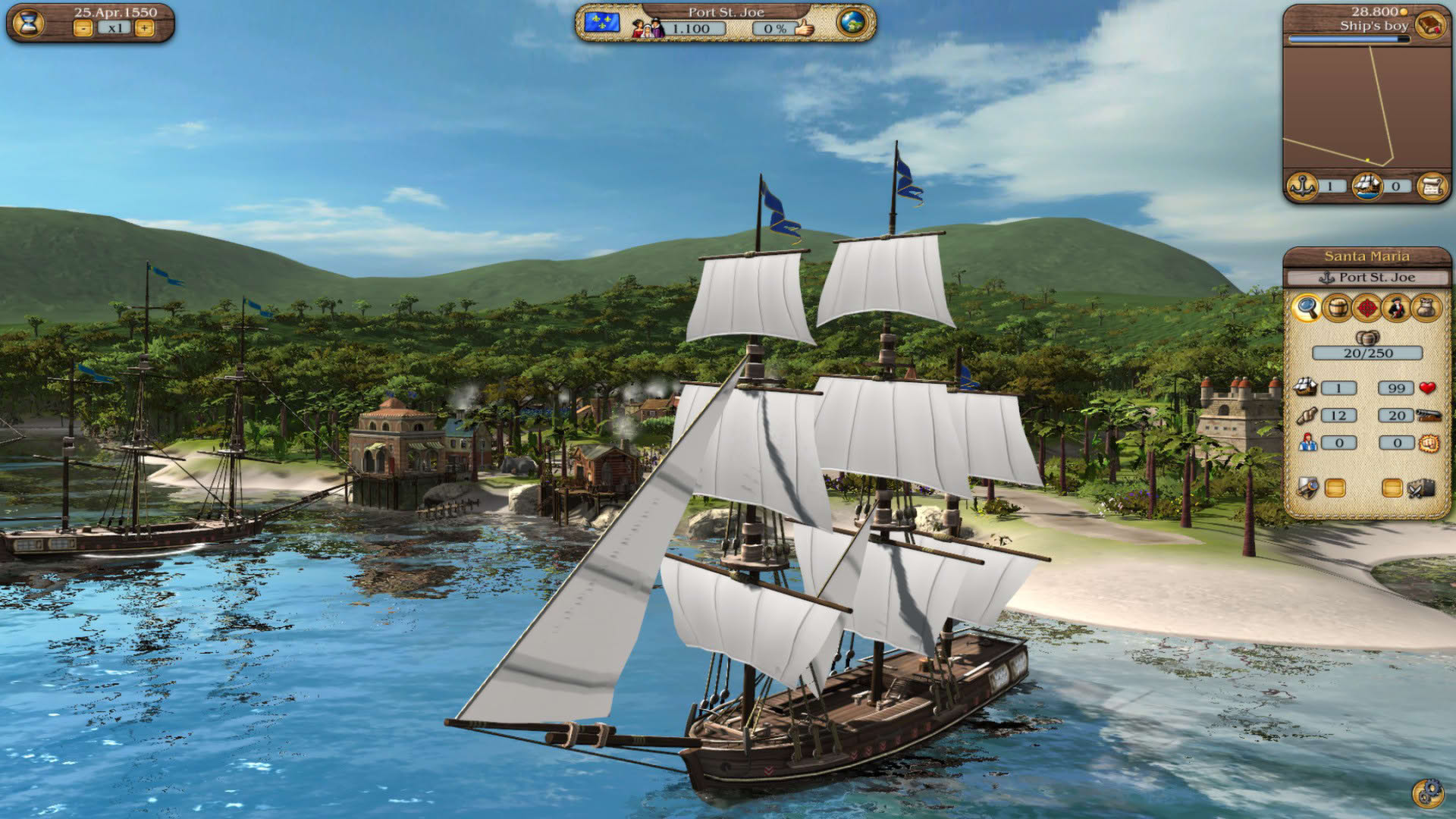 Screenshot for Port Royale 3: Pirates & Merchants