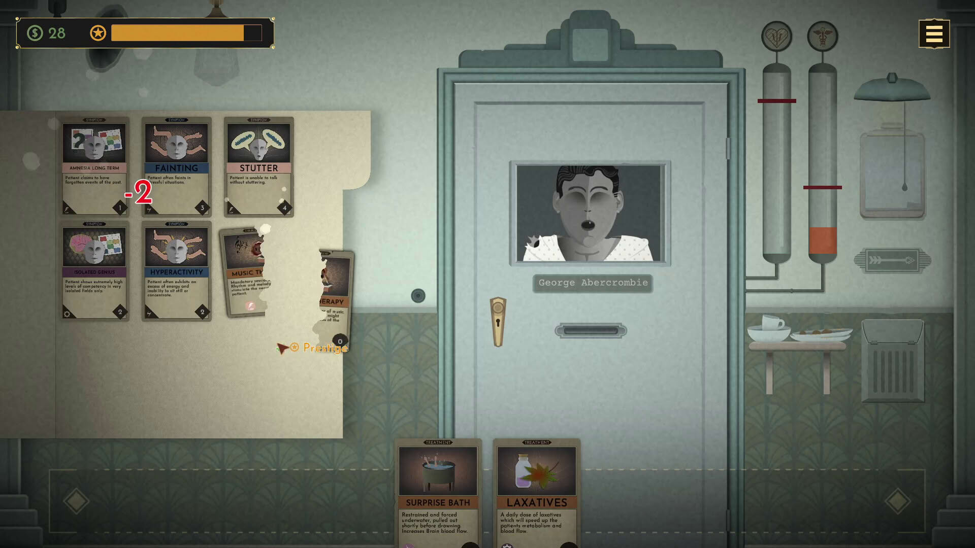 Screenshot for Sanatorium: A Mental Asylum Simulator