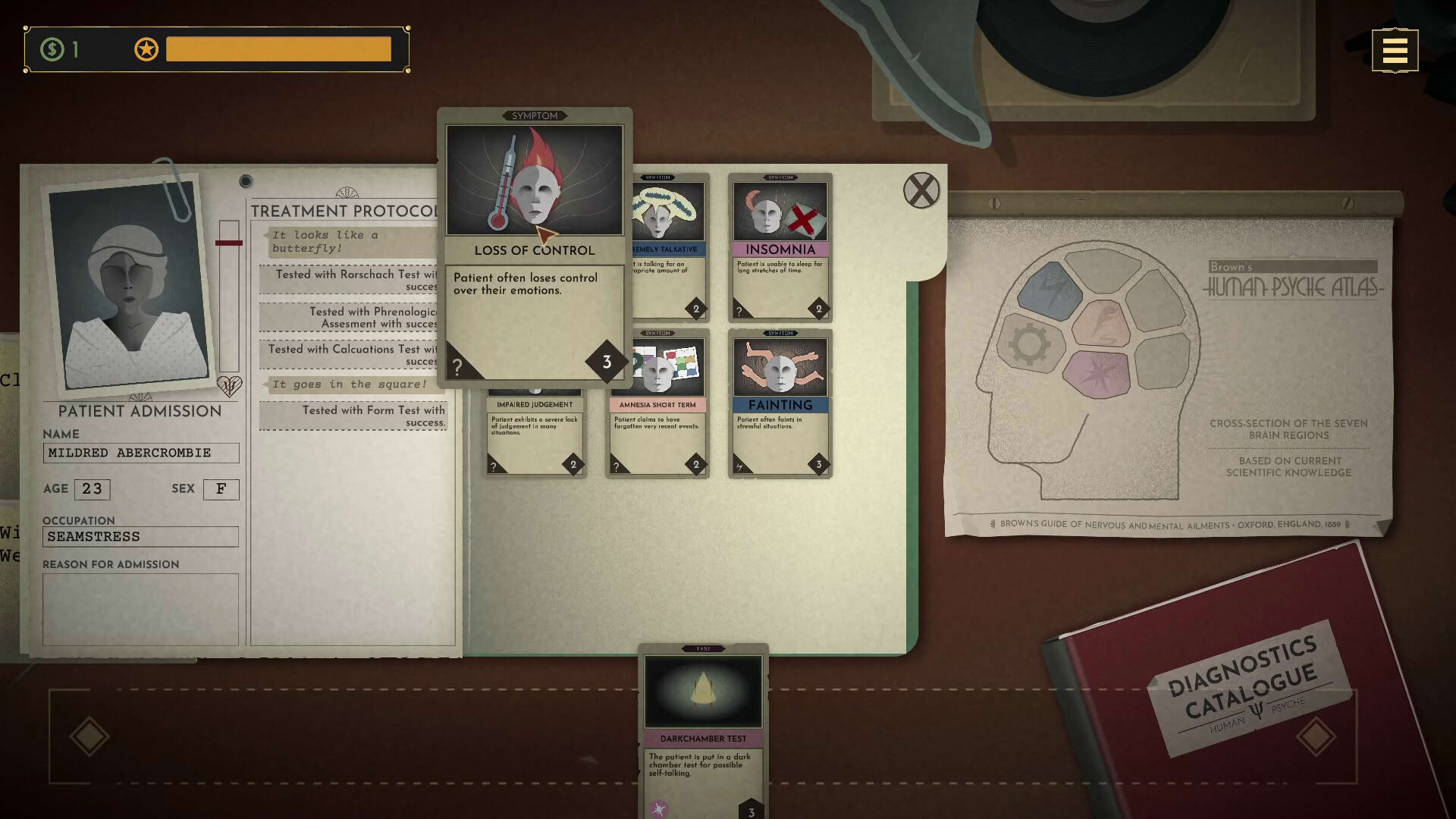 Screenshot for Sanatorium: A Mental Asylum Simulator