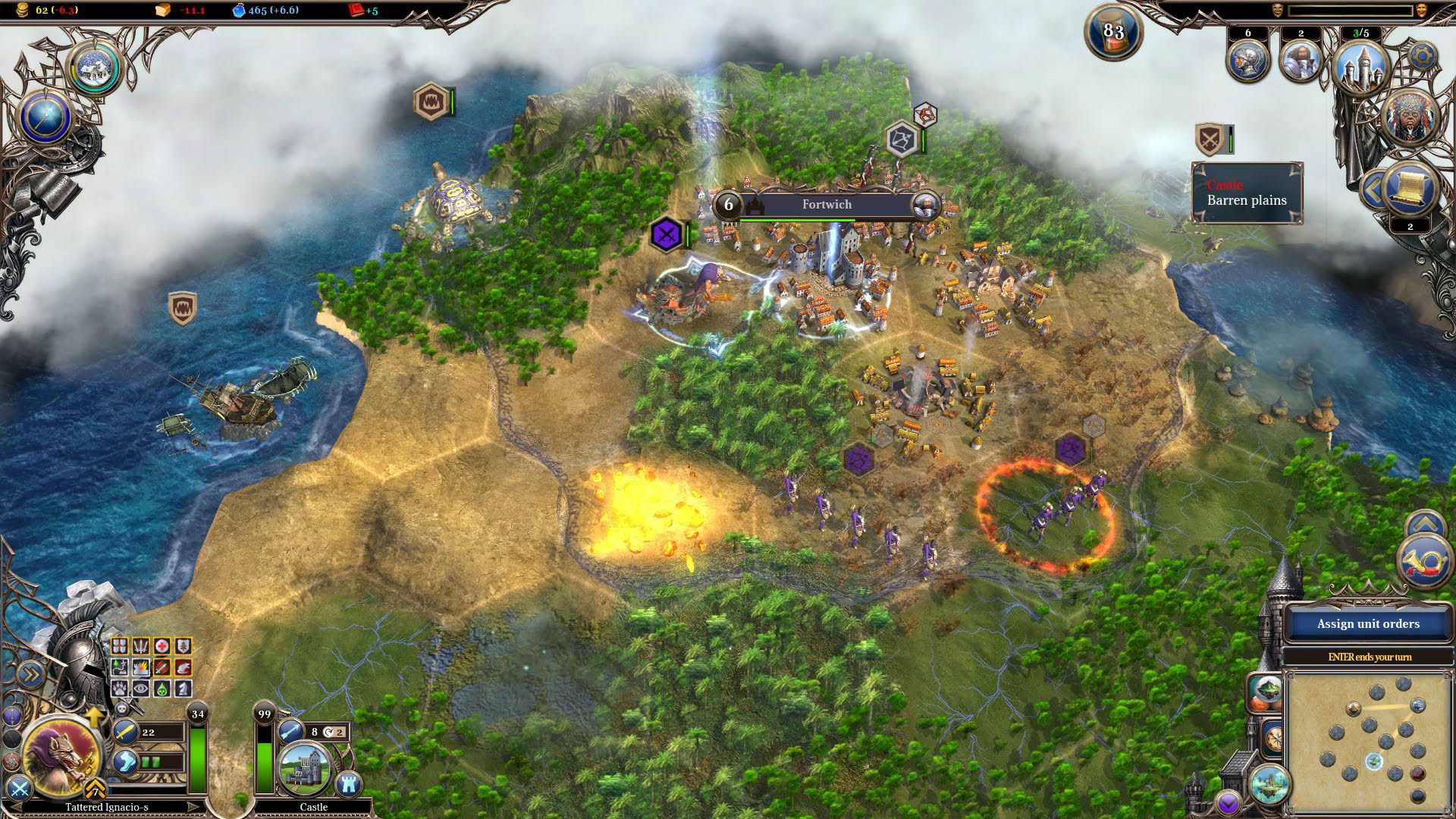 Screenshot for Warlock II: The Exiled