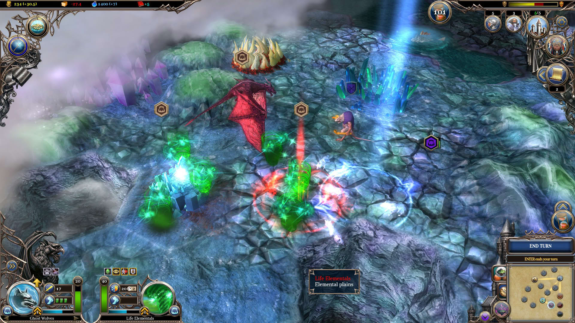 Screenshot for Warlock II: The Exiled