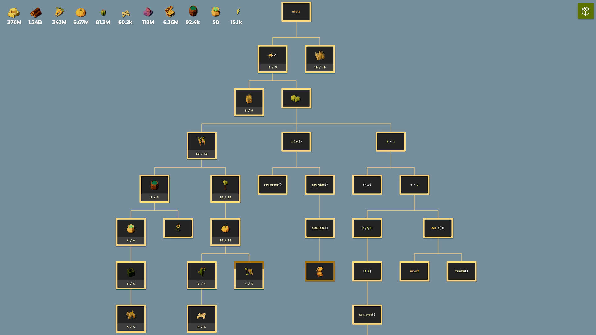 Screenshot for The Farmer Was Replaced